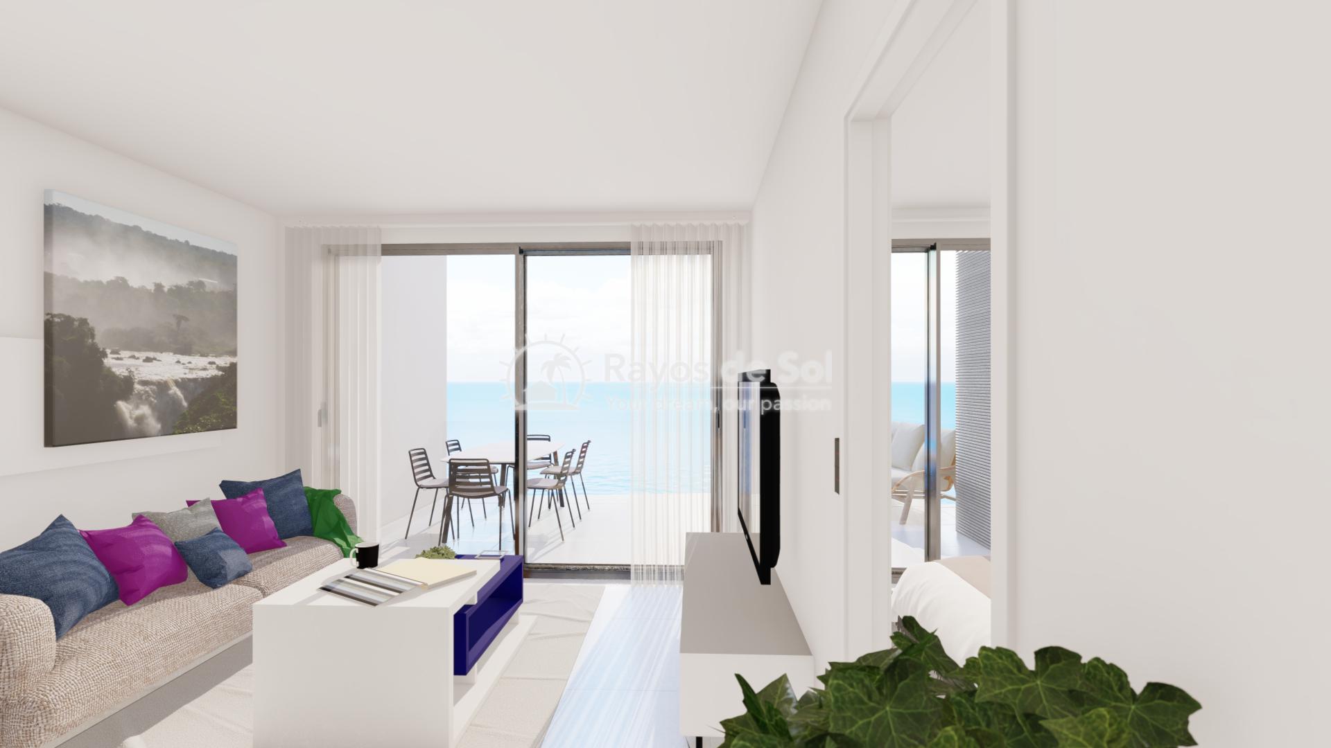 Firstline penthouse right on the beautiful beach of Torrevieja in Torrevieja, Costa Blanca (TOOVAB24-2P) - 4