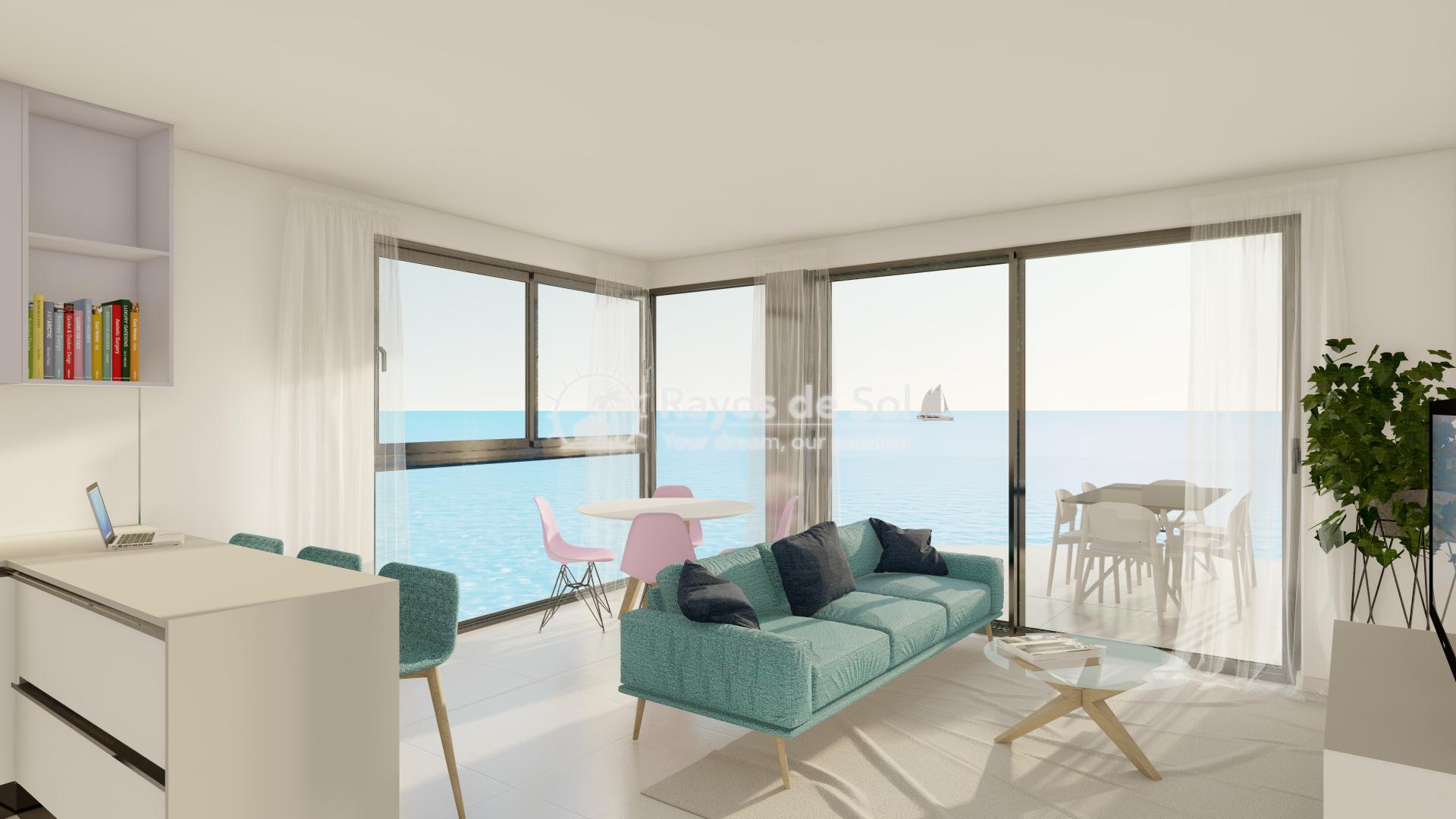 Firstline penthouse right on the beautiful beach of Torrevieja in Torrevieja, Costa Blanca (TOOVAB24-2P) - 7