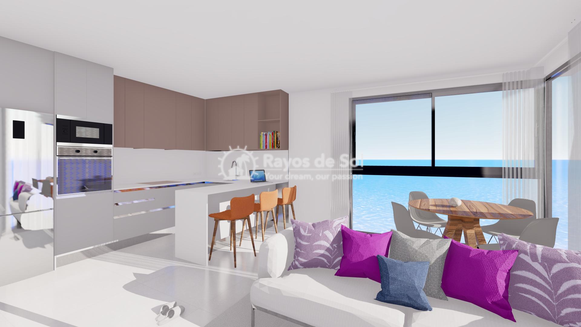 Firstline penthouse right on the beautiful beach of Torrevieja in Torrevieja, Costa Blanca (TOOVAB24-2P) - 8