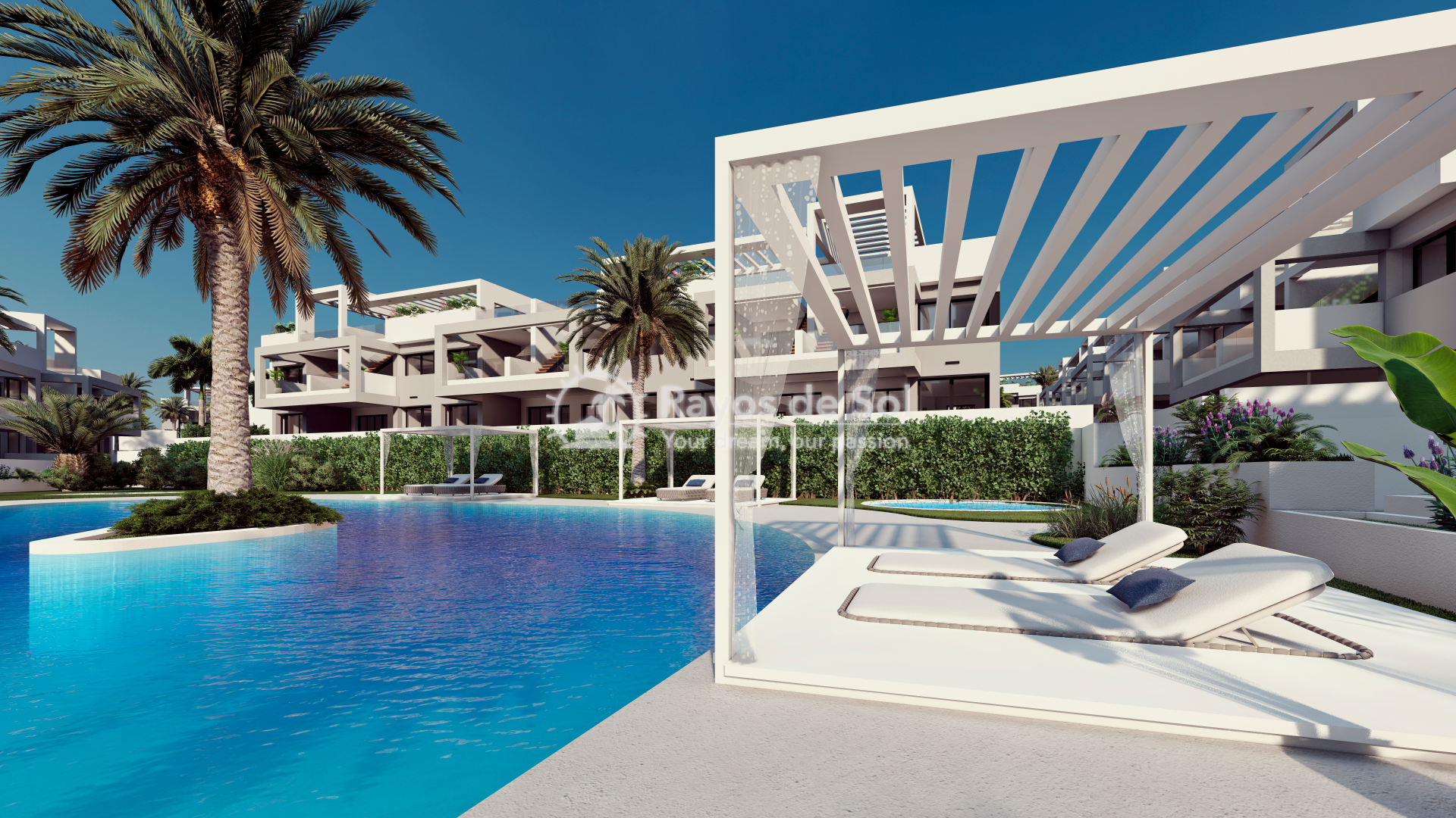 Penthouse on luxury complex  in Torrevieja, Costa Blanca (TOIMNA2-2P) - 1