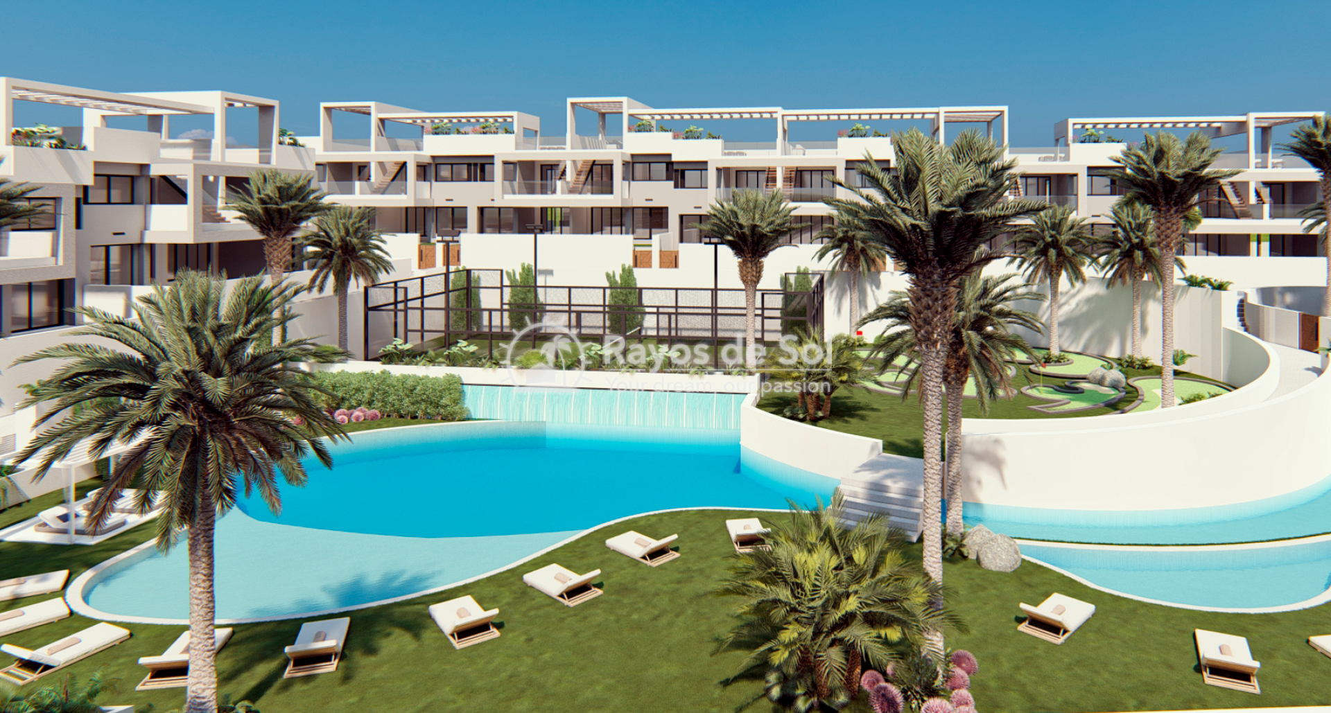 Penthouse on luxury complex  in Torrevieja, Costa Blanca (TOIMNA2-2P) - 24