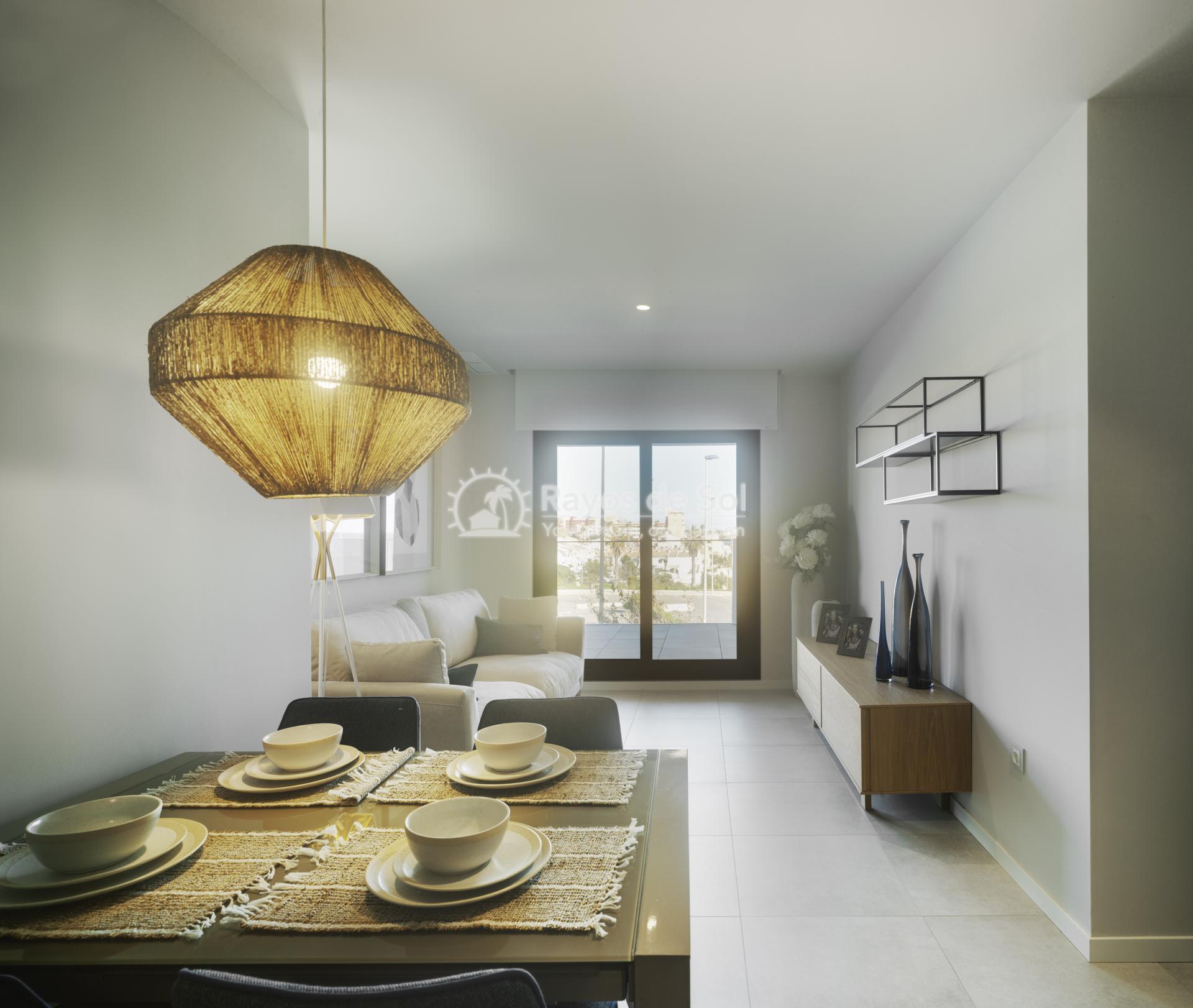 Modern appartement op begane grond  in Mil Palmeras, Orihuela Costa, Costa Blanca (MPVPLC2-2A) - 5