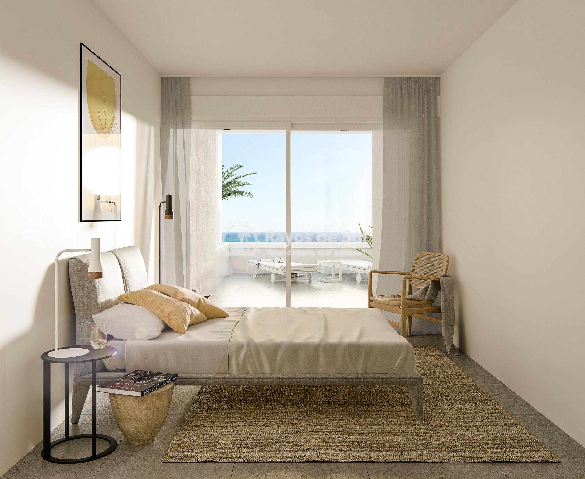 Magnificent top floor apartment with seaview  in Villajoyosa, Costa Blanca (VIRGBB3-2P) - 4
