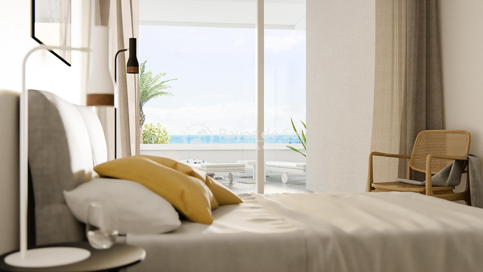Magnificent top floor apartment with seaview  in Villajoyosa, Costa Blanca (VIRGBB3-2P) - 5