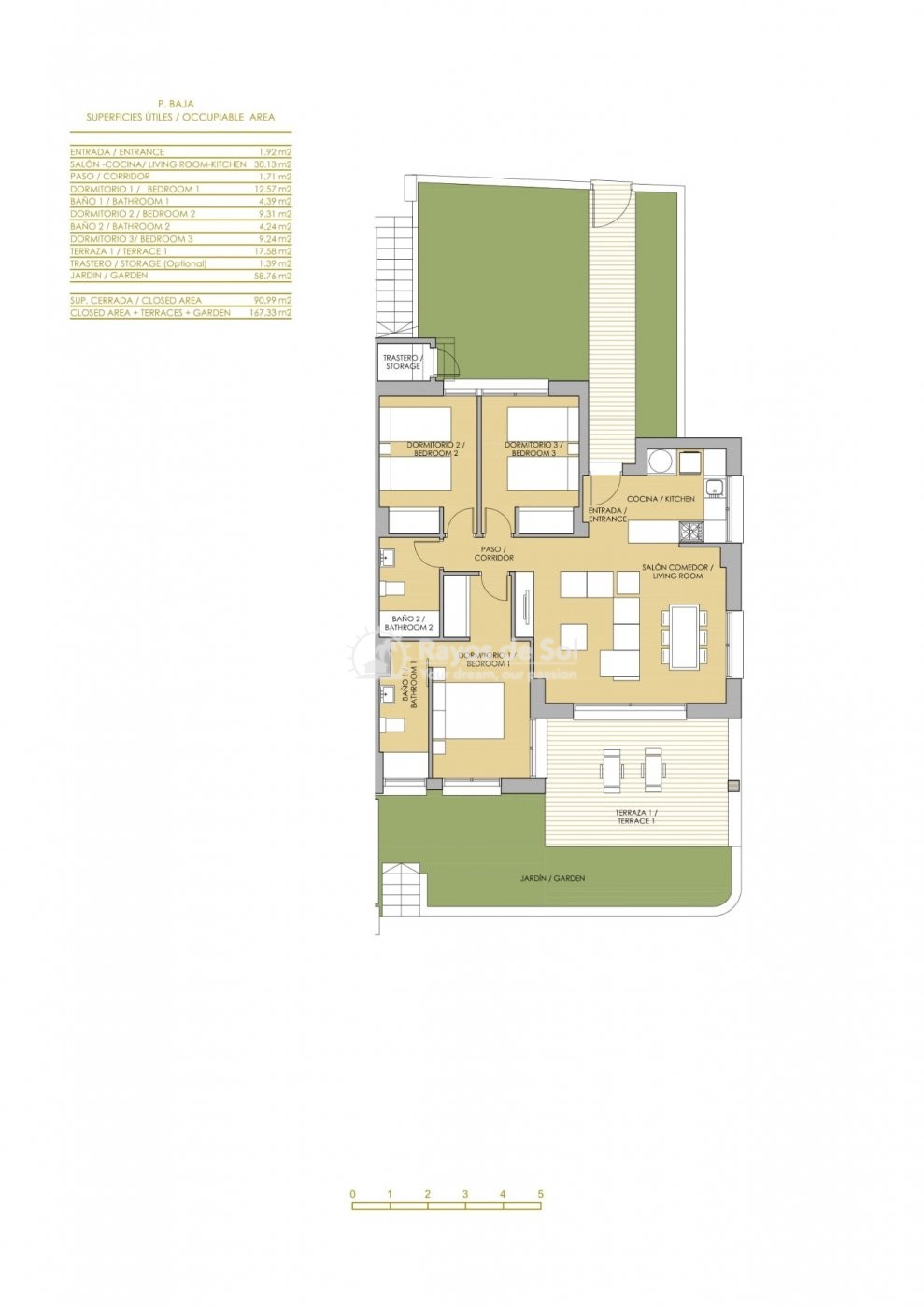 Ground floor apartment  in Vistabella Golf, Orihuela Costa, Costa Blanca (rds-n6666) - 32