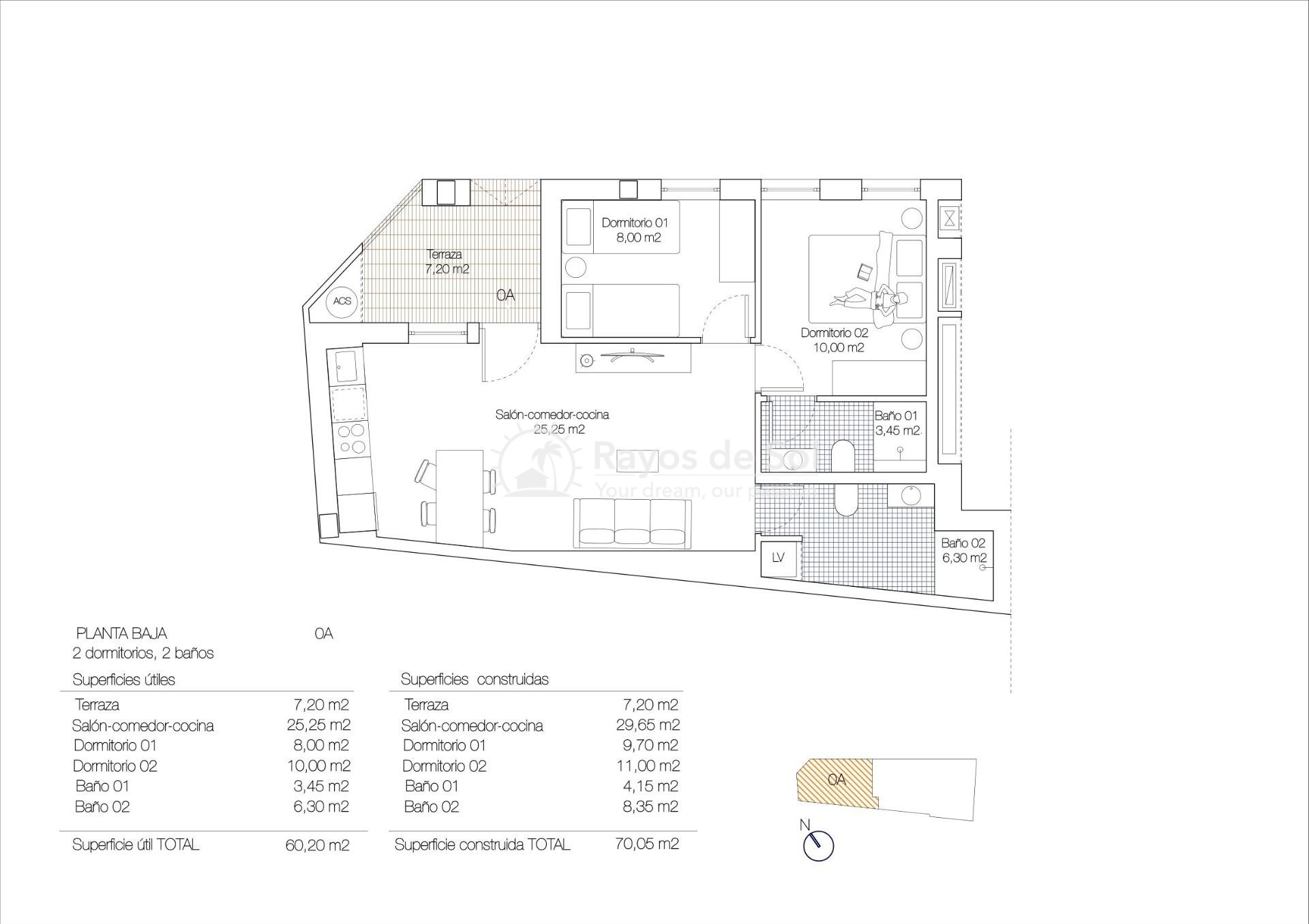 Ground floor apartment  in Torrevieja, Costa Blanca (rds-n7192) - 3
