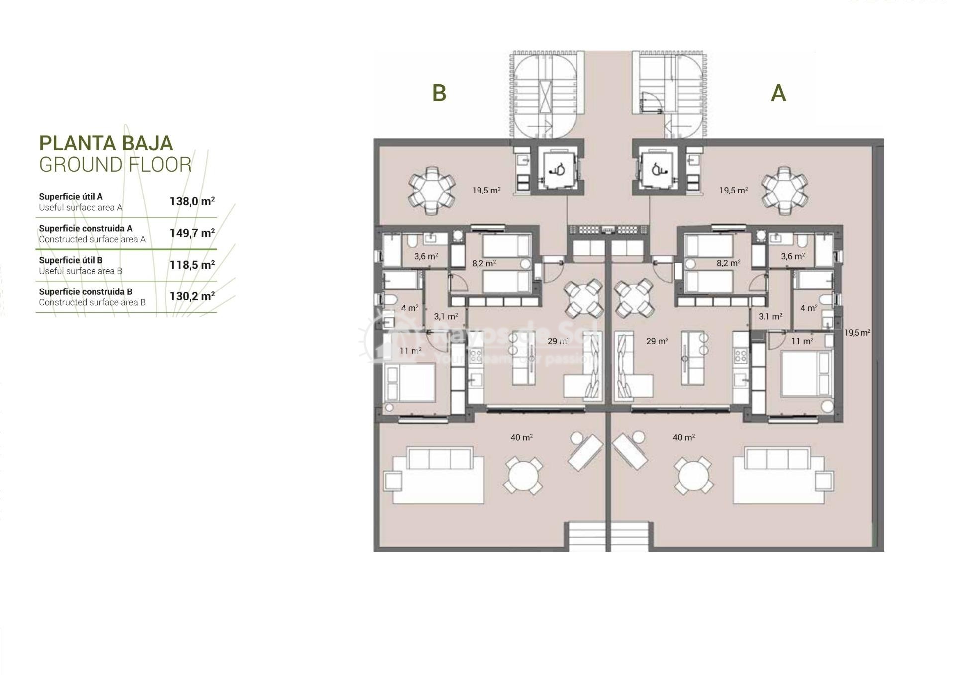 Ground floor apartment  in Guardamar del Segura, Costa Blanca (rds-n7149) - 18