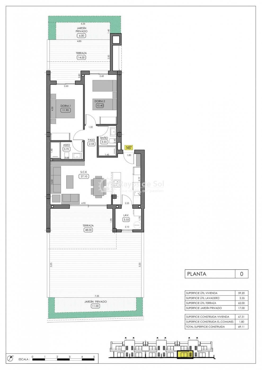 Ground floor apartment  in La Finca Golf, Costa Blanca (rds-n6747) - 14