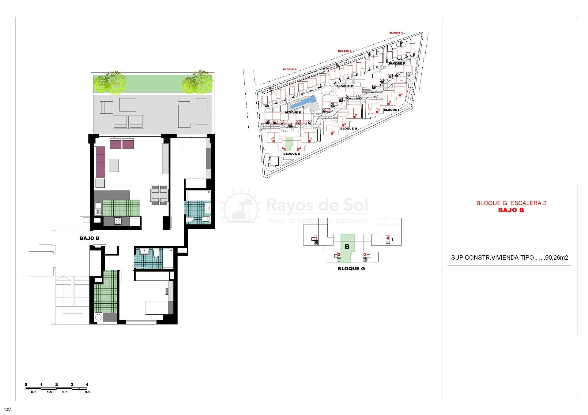 Ground floor apartment  in Lomas de Campoamor, Orihuela Costa, Costa Blanca (rds-n7309) - 24