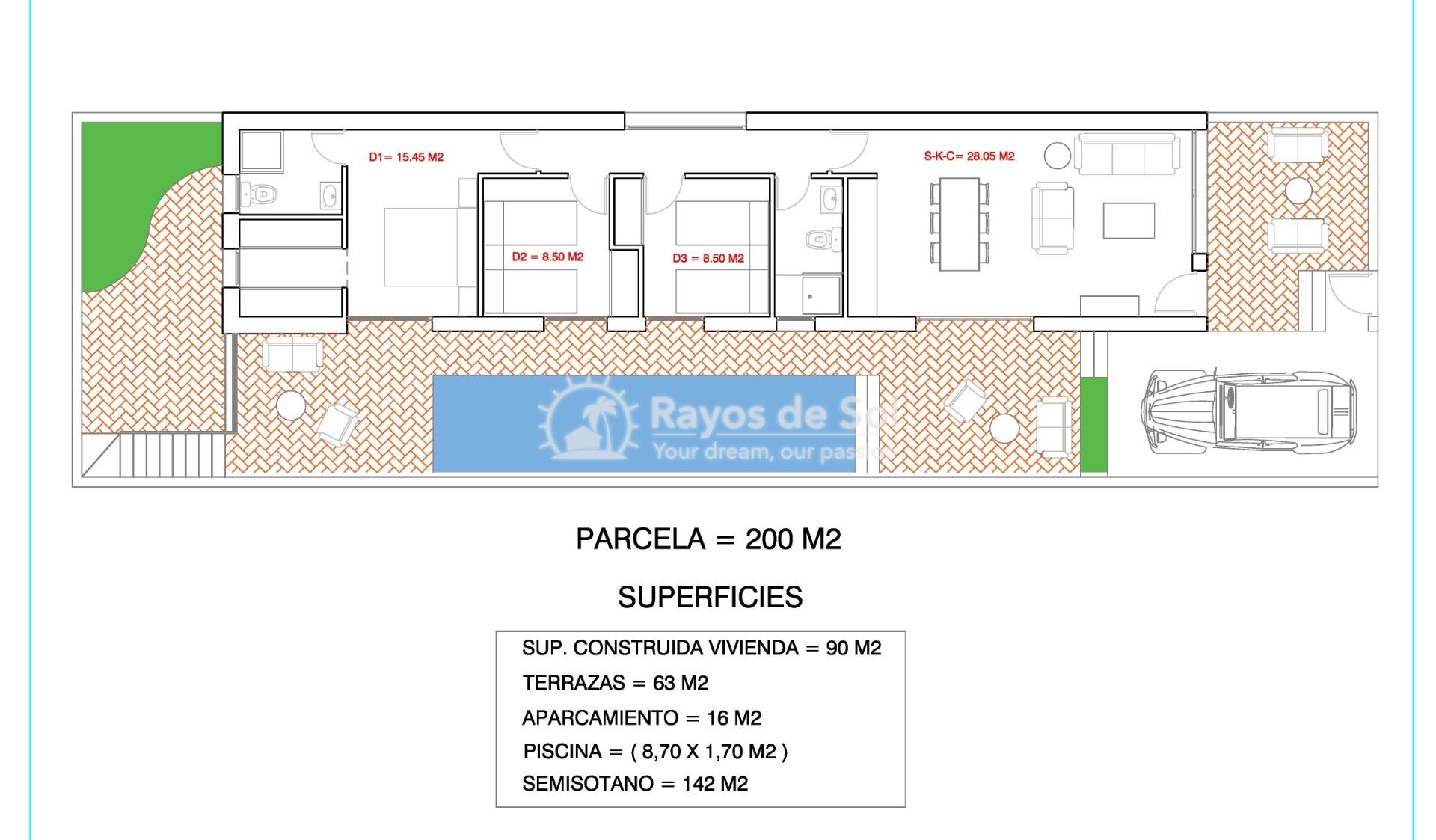 Villa  in Daya Nueva, Costa Blanca (rds-n7380) - 16