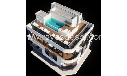 Appartement - Neue Gebäude - Torrevieja - Centro