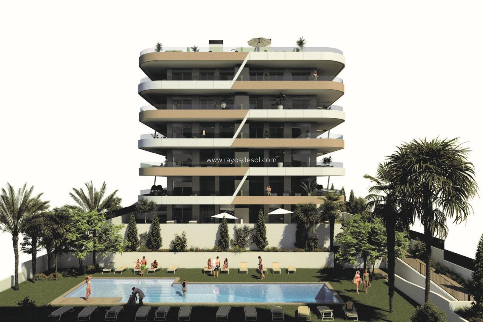 Neue Gebäude - Appartement - Arenales del Sol - Arenales Del Sol