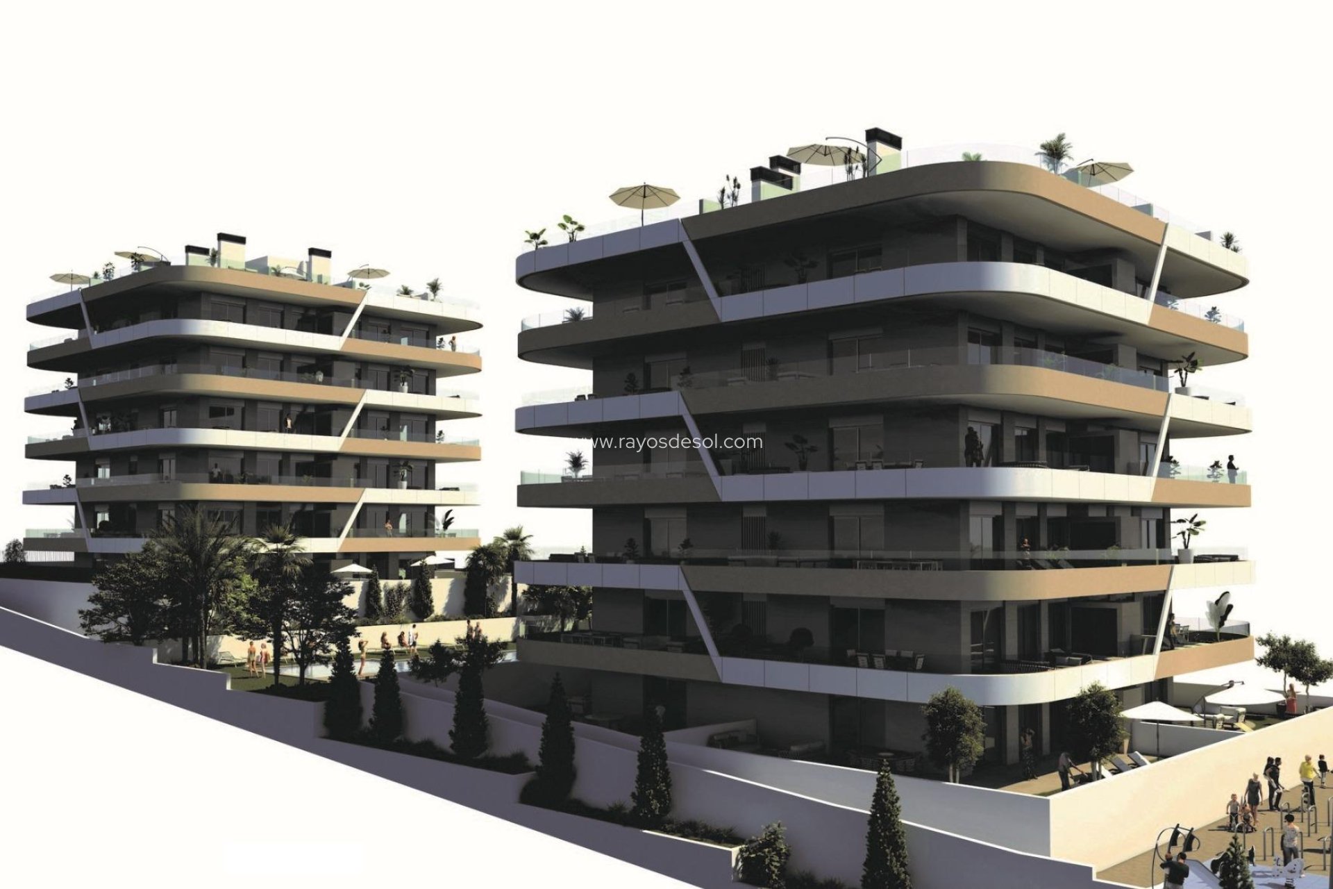 Neue Gebäude - Appartement - Arenales del Sol - Arenales Del Sol