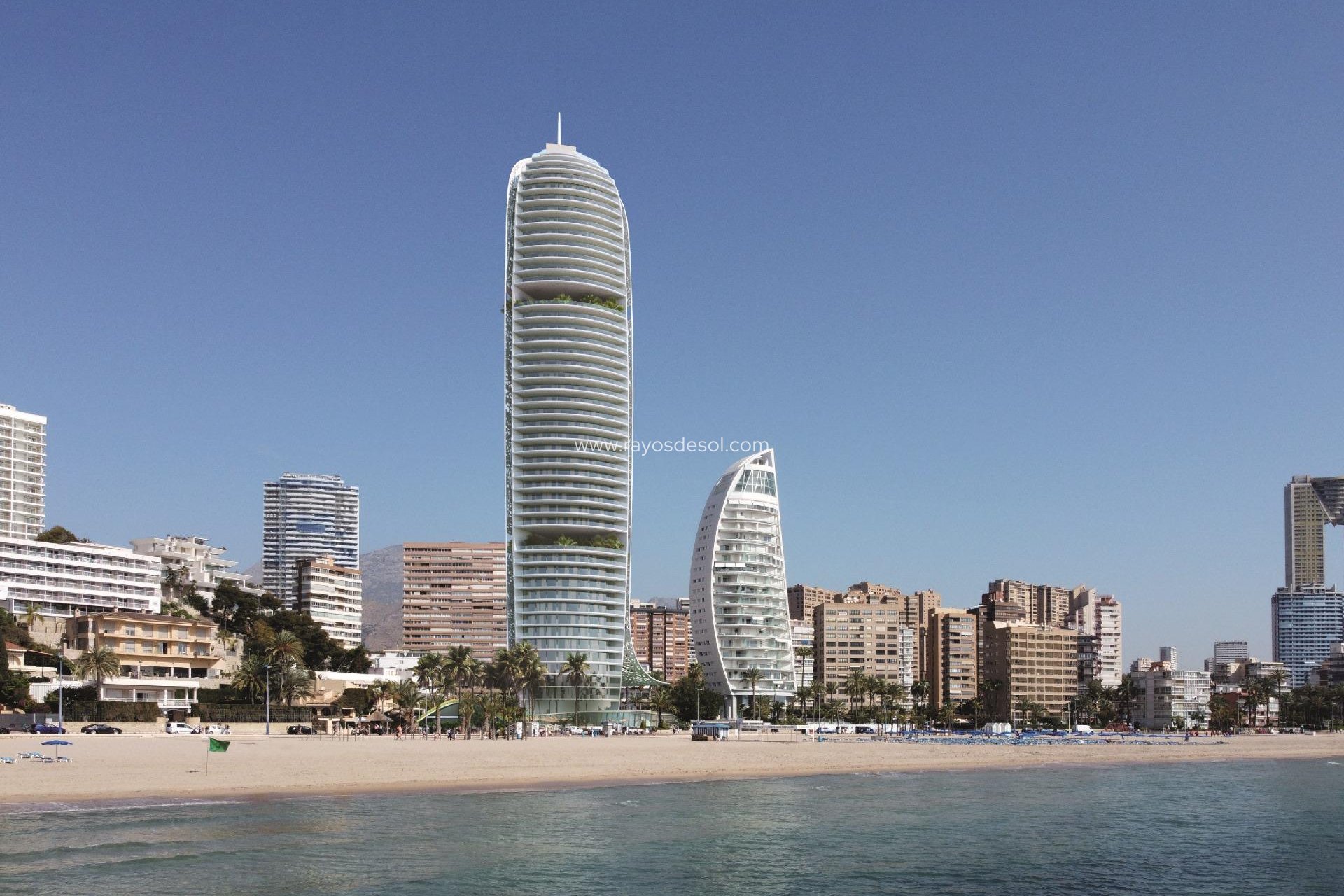 Neue Gebäude - Appartement - Benidorm - Poniente