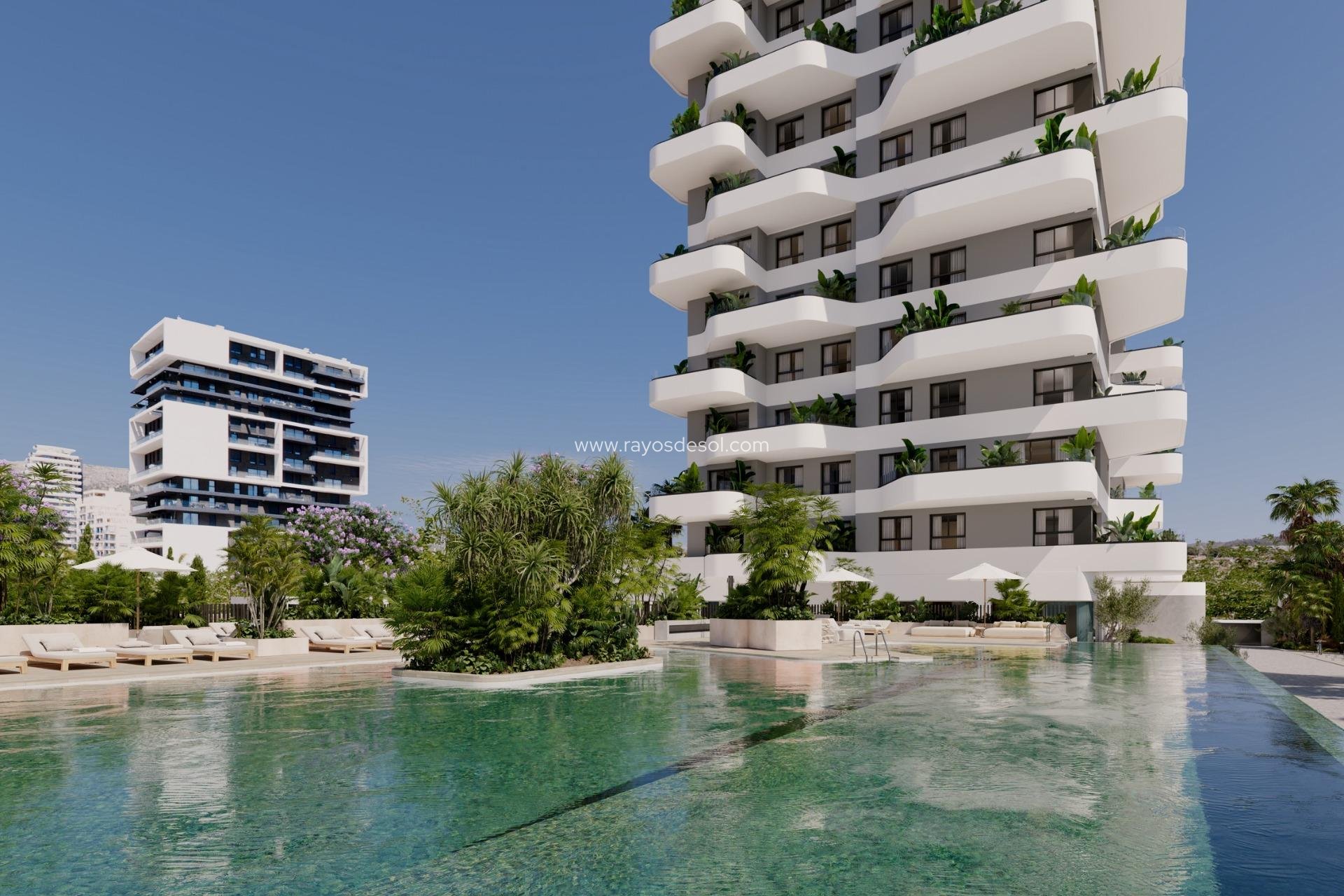 Neue Gebäude - Appartement - Calpe - El Saladar
