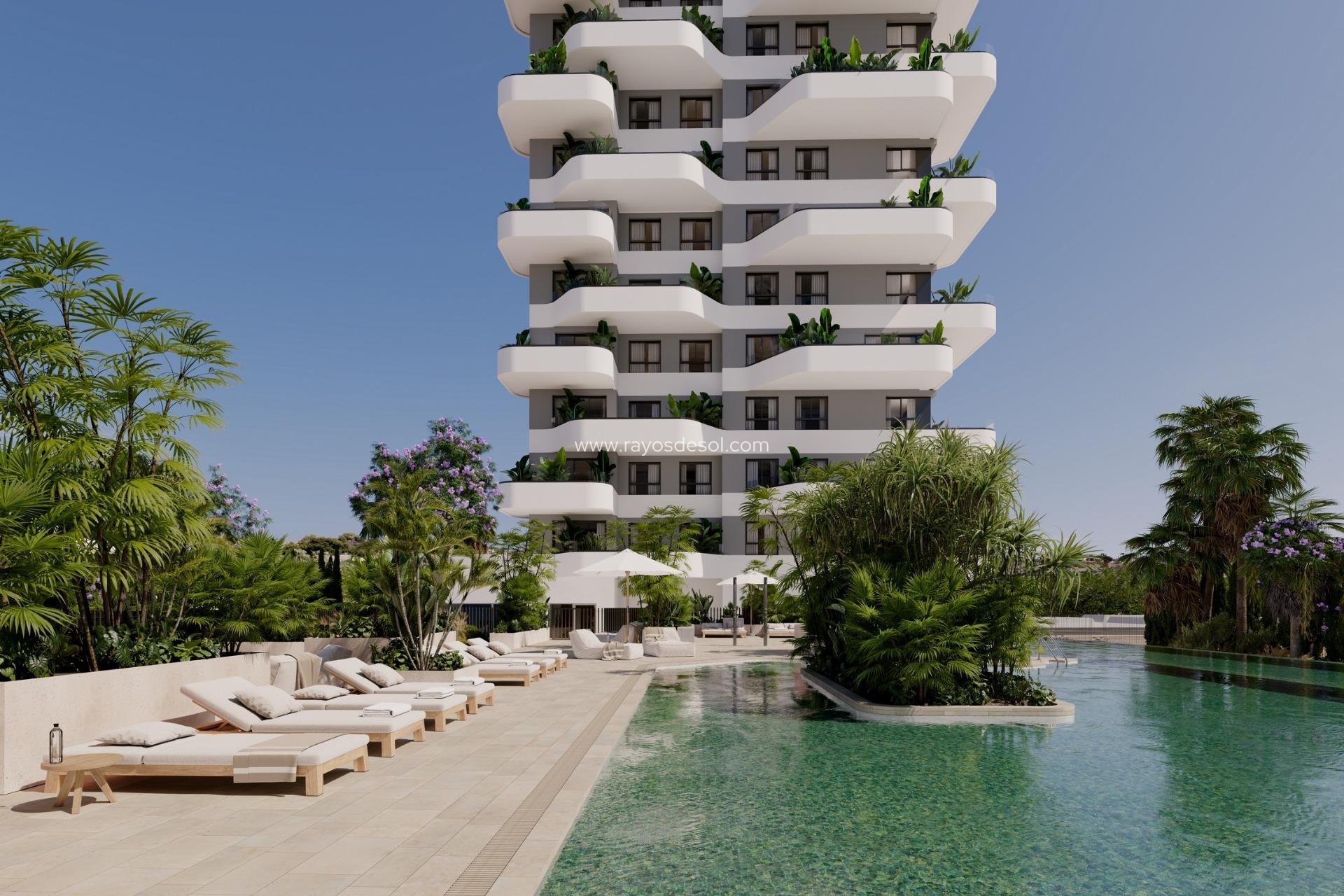 Neue Gebäude - Appartement - Calpe - El Saladar