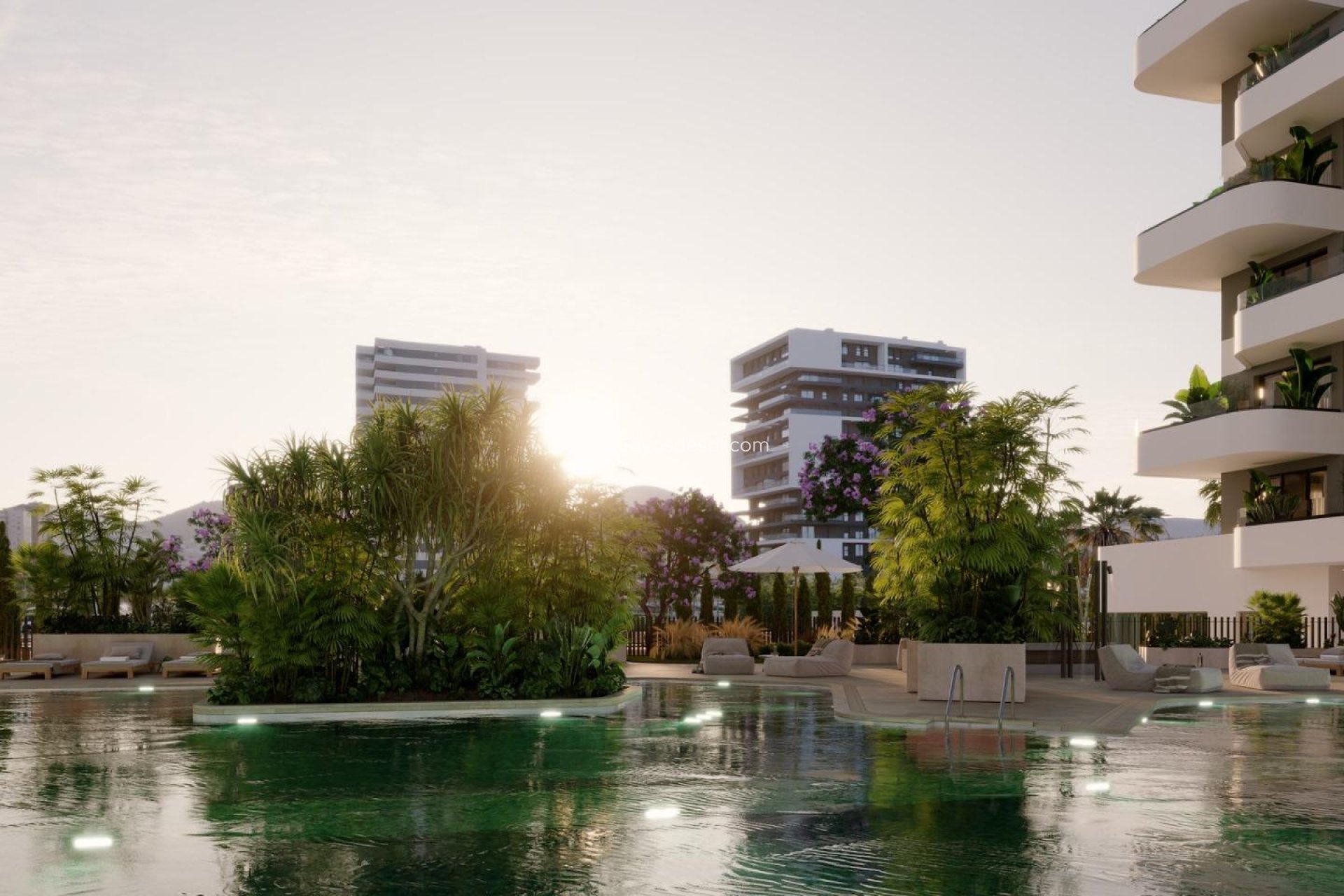 Neue Gebäude - Appartement - Calpe - El Saladar