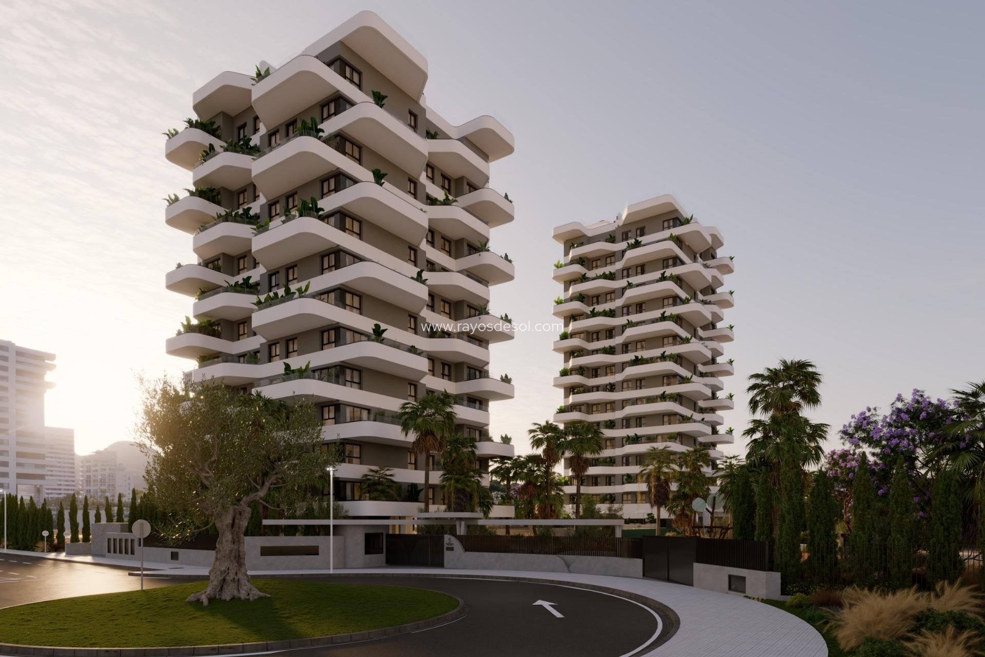Neue Gebäude - Appartement - Calpe - El Saladar