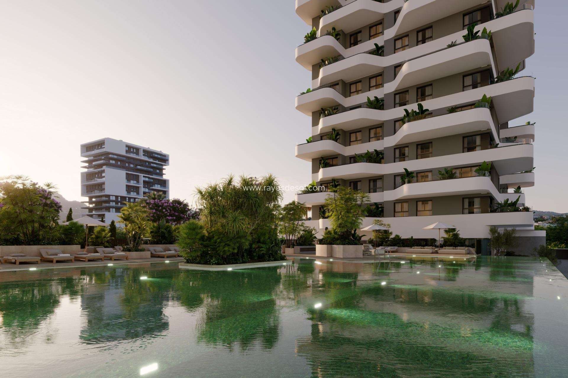Neue Gebäude - Appartement - Calpe - El Saladar