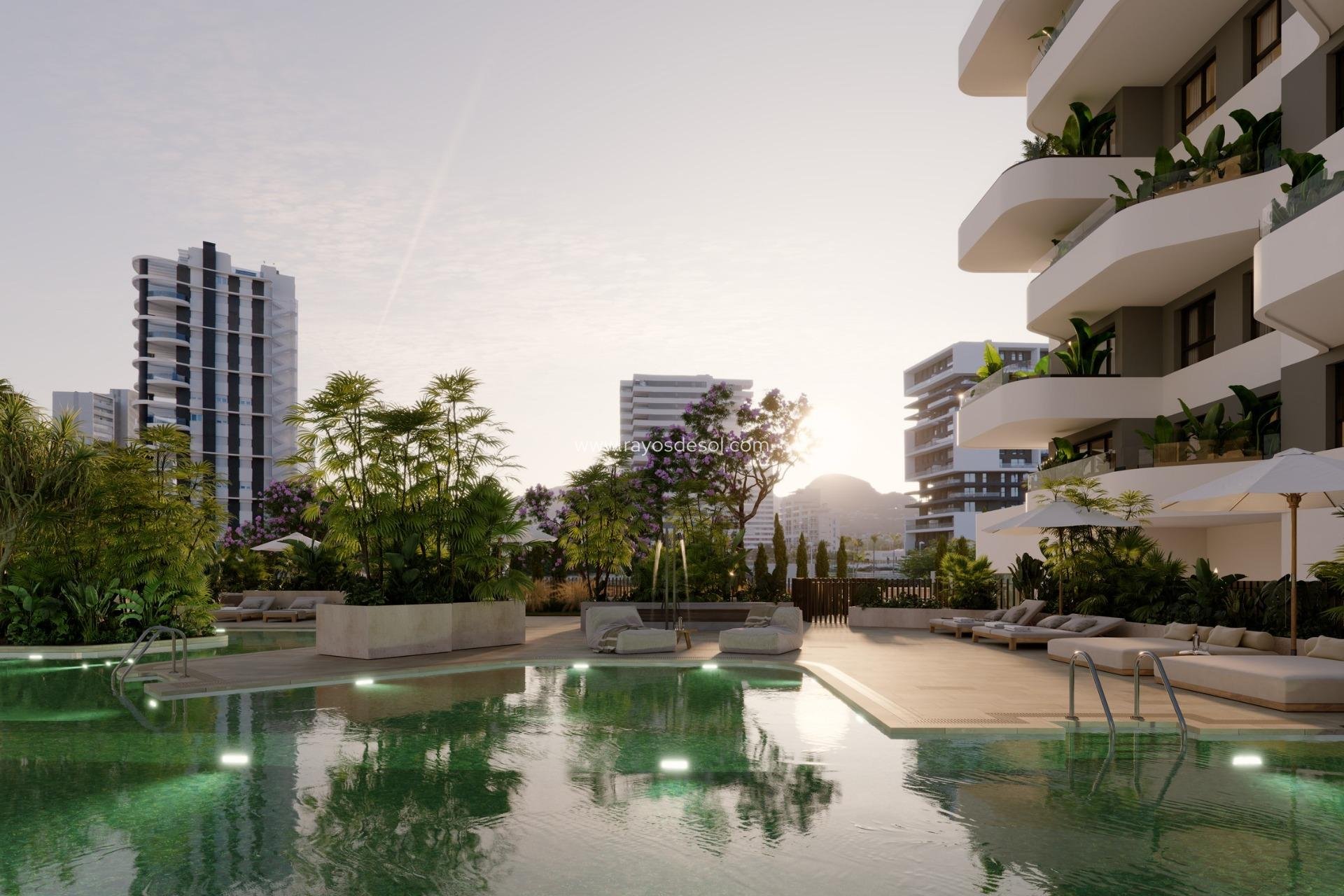 Neue Gebäude - Appartement - Calpe - El Saladar