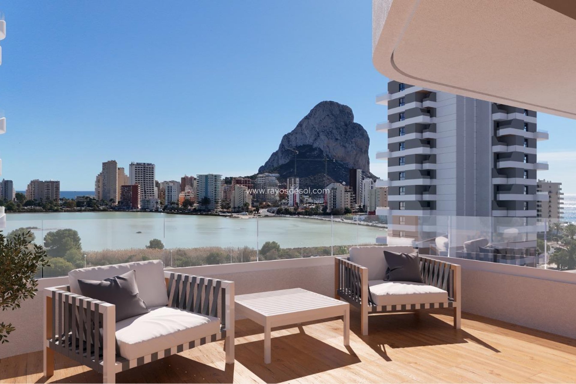 Neue Gebäude - Appartement - Calpe - El Saladar