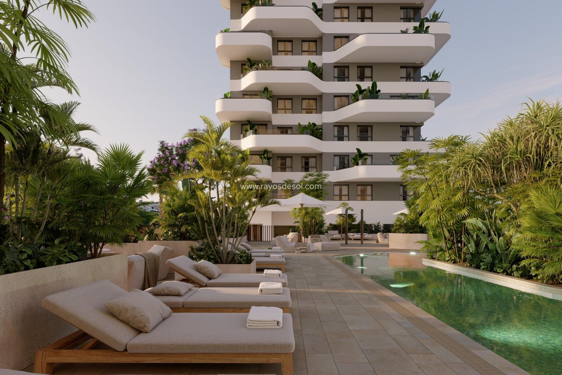Neue Gebäude - Appartement - Calpe - El Saladar