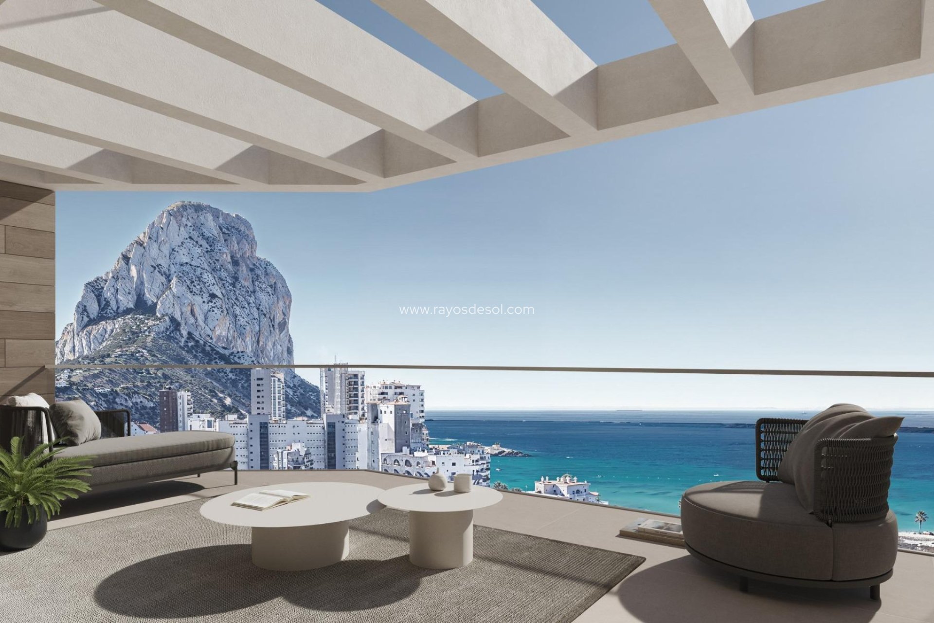 Neue Gebäude - Appartement - Calpe - Playa Arenal