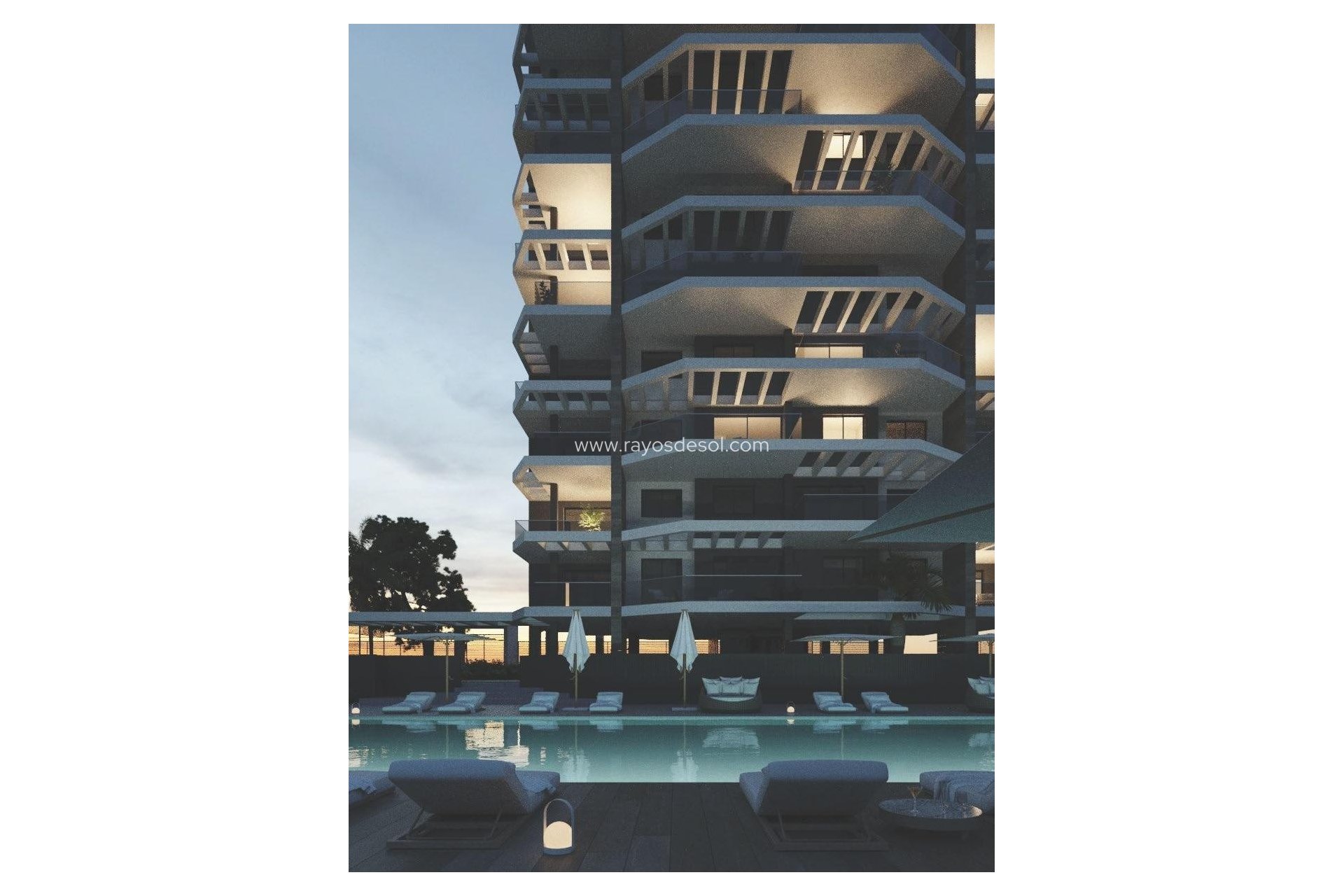 Neue Gebäude - Appartement - Calpe - Playa Cantal Roig