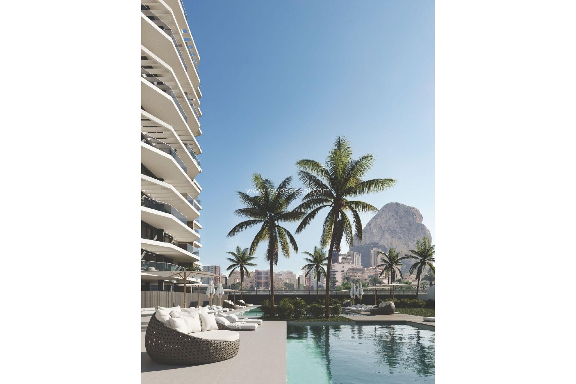 Neue Gebäude - Appartement - Calpe - Playa Cantal Roig