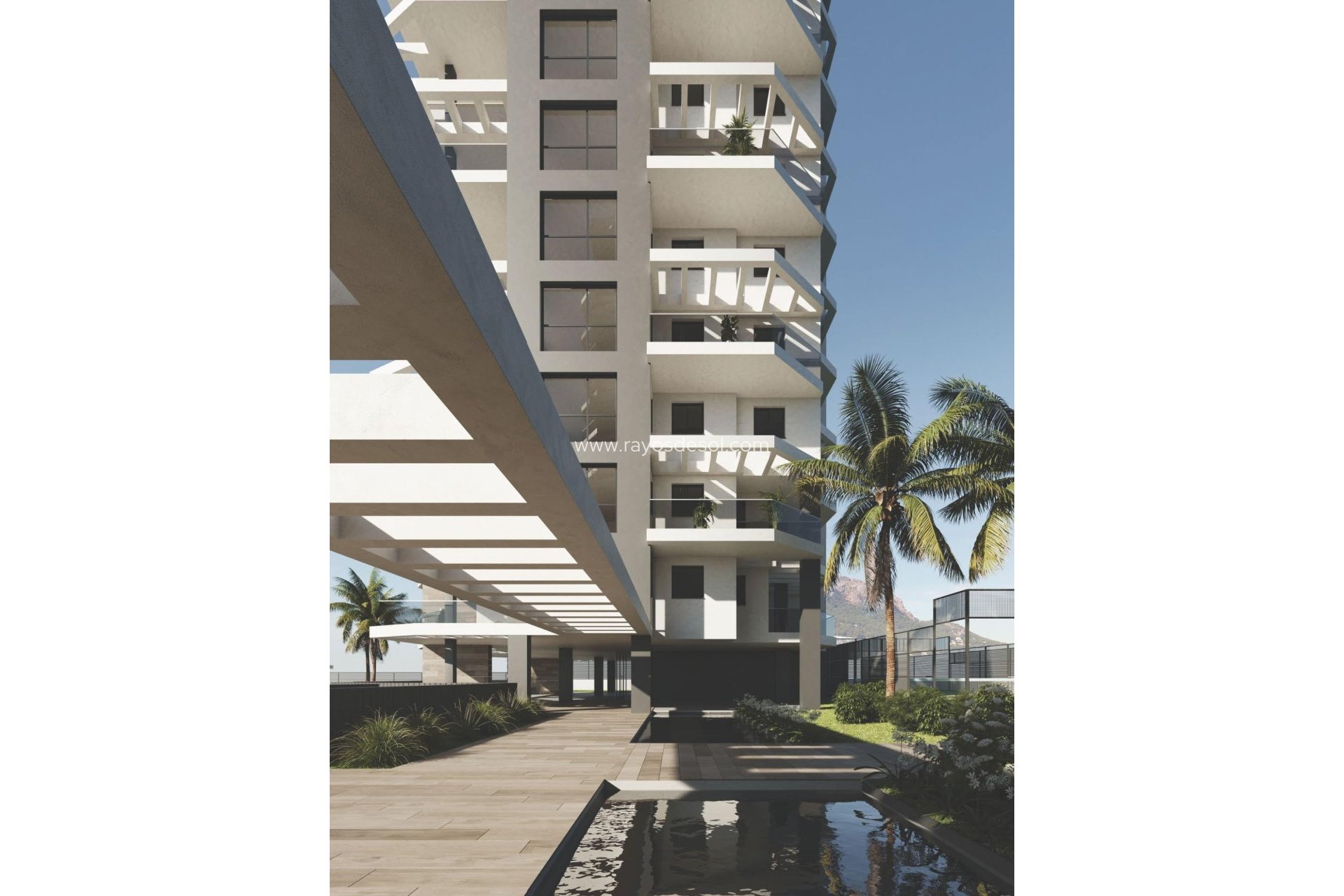 Neue Gebäude - Appartement - Calpe - Playa Cantal Roig