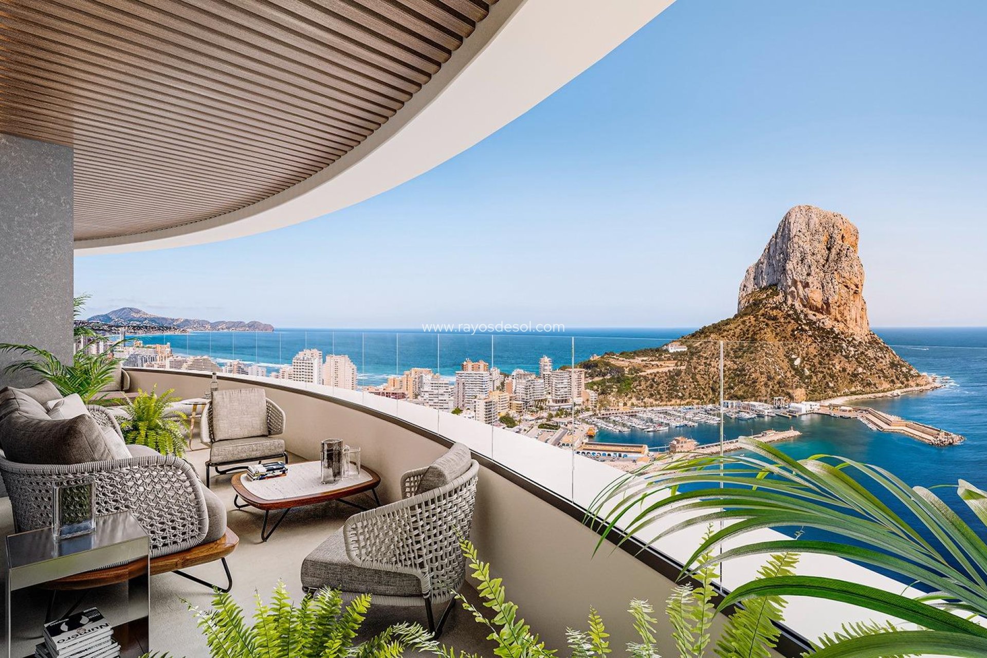 Neue Gebäude - Appartement - Calpe - Playa Cantal Roig