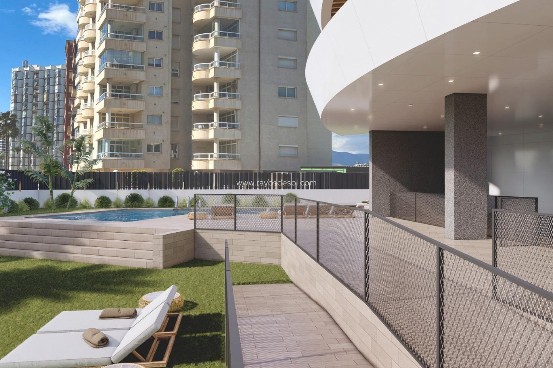 Neue Gebäude - Appartement - Calpe - Playa Cantal Roig