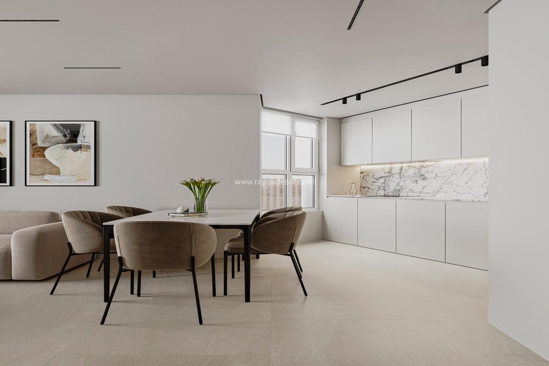 Neue Gebäude - Appartement - Calpe - Playa Cantal Roig