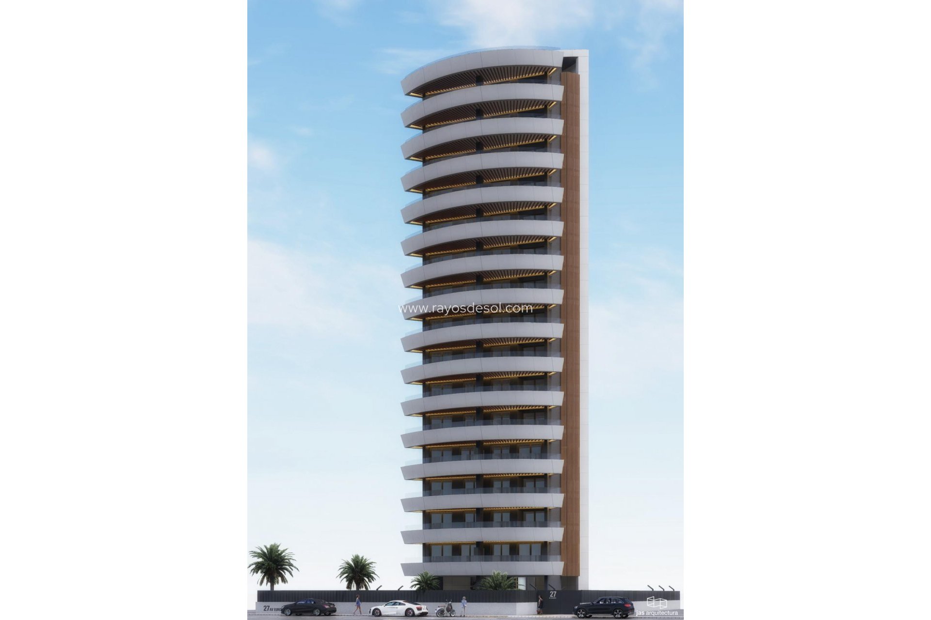Neue Gebäude - Appartement - Calpe - Playa Cantal Roig