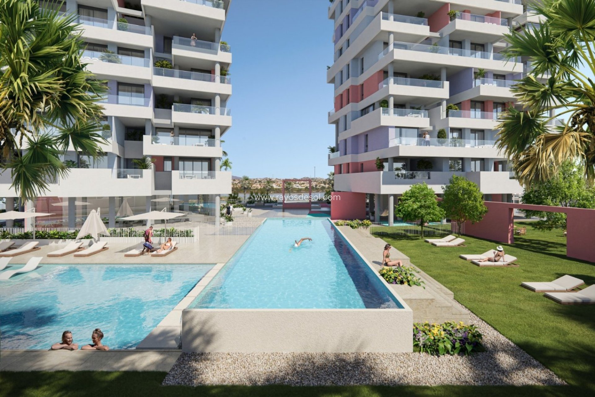 Neue Gebäude - Appartement - Calpe - Playa del Bol