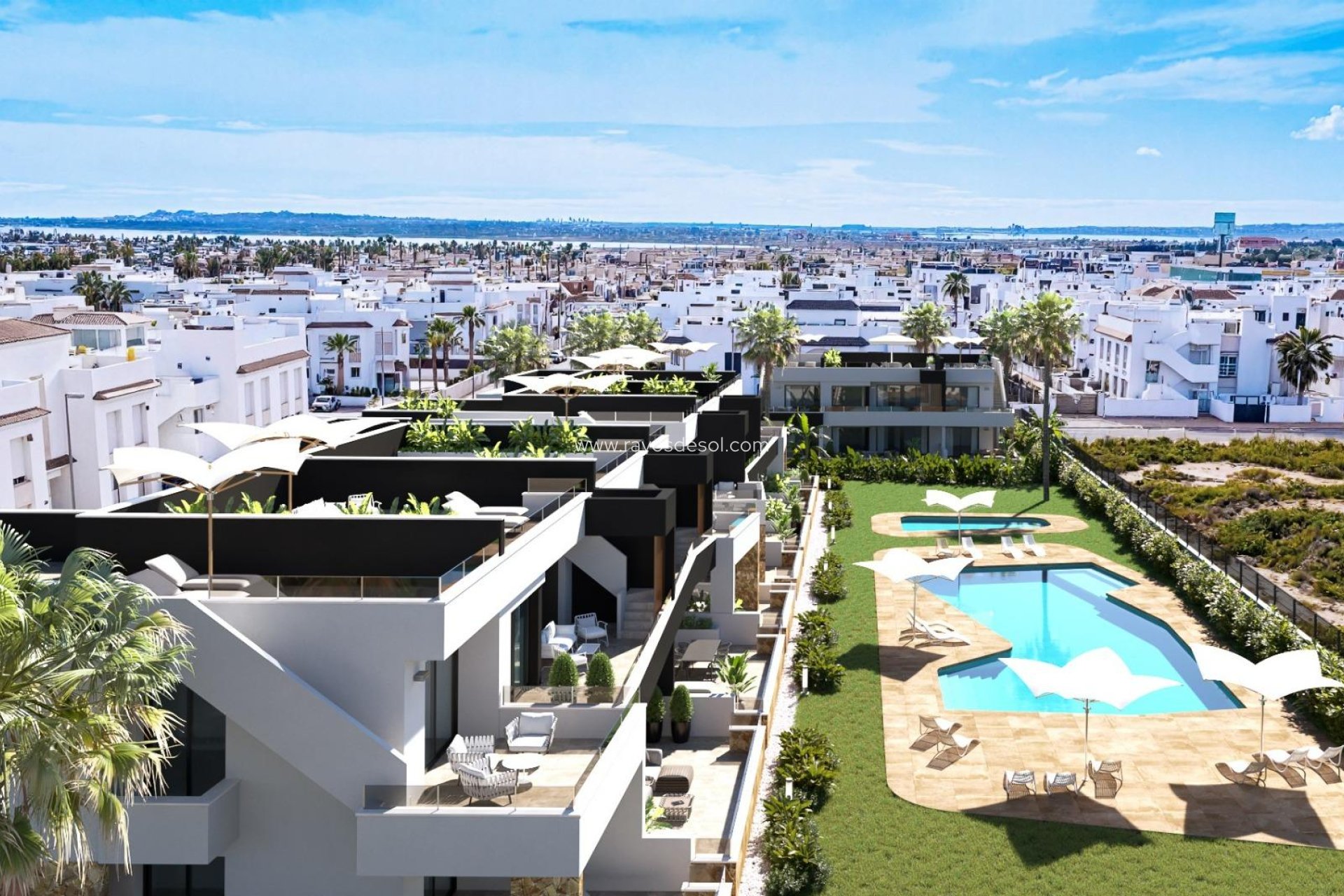 Neue Gebäude - Appartement - Ciudad Quesada/Rojales - Lo Marabú