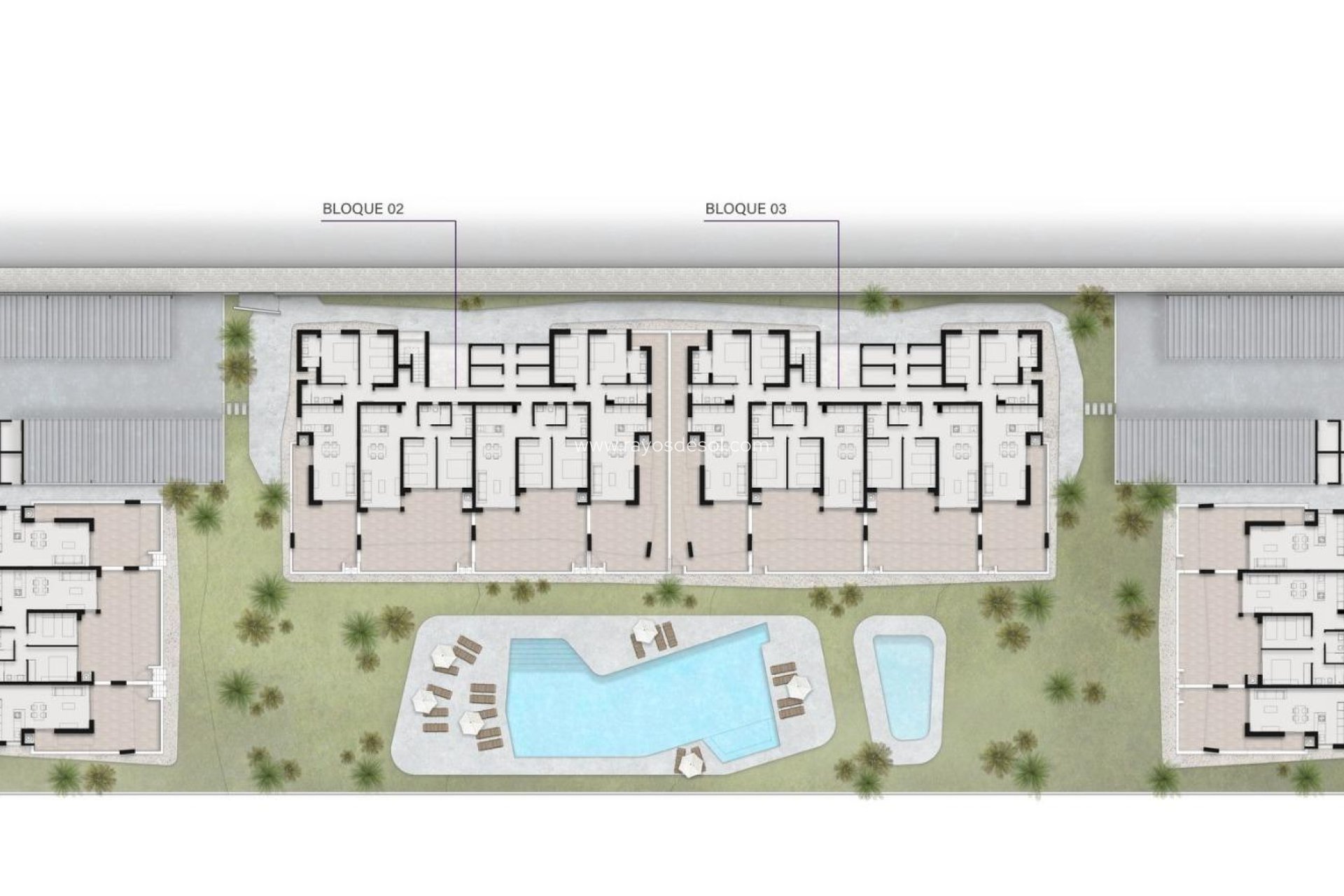Neue Gebäude - Appartement - Ciudad Quesada/Rojales - Lo Marabú
