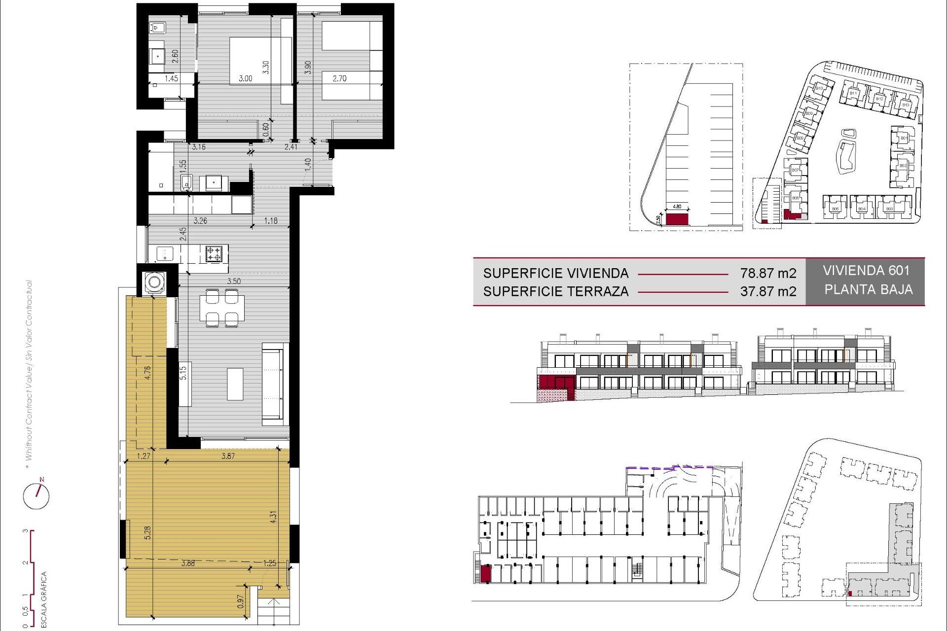 Neue Gebäude - Appartement - Ciudad Quesada/Rojales - Lo Marabú