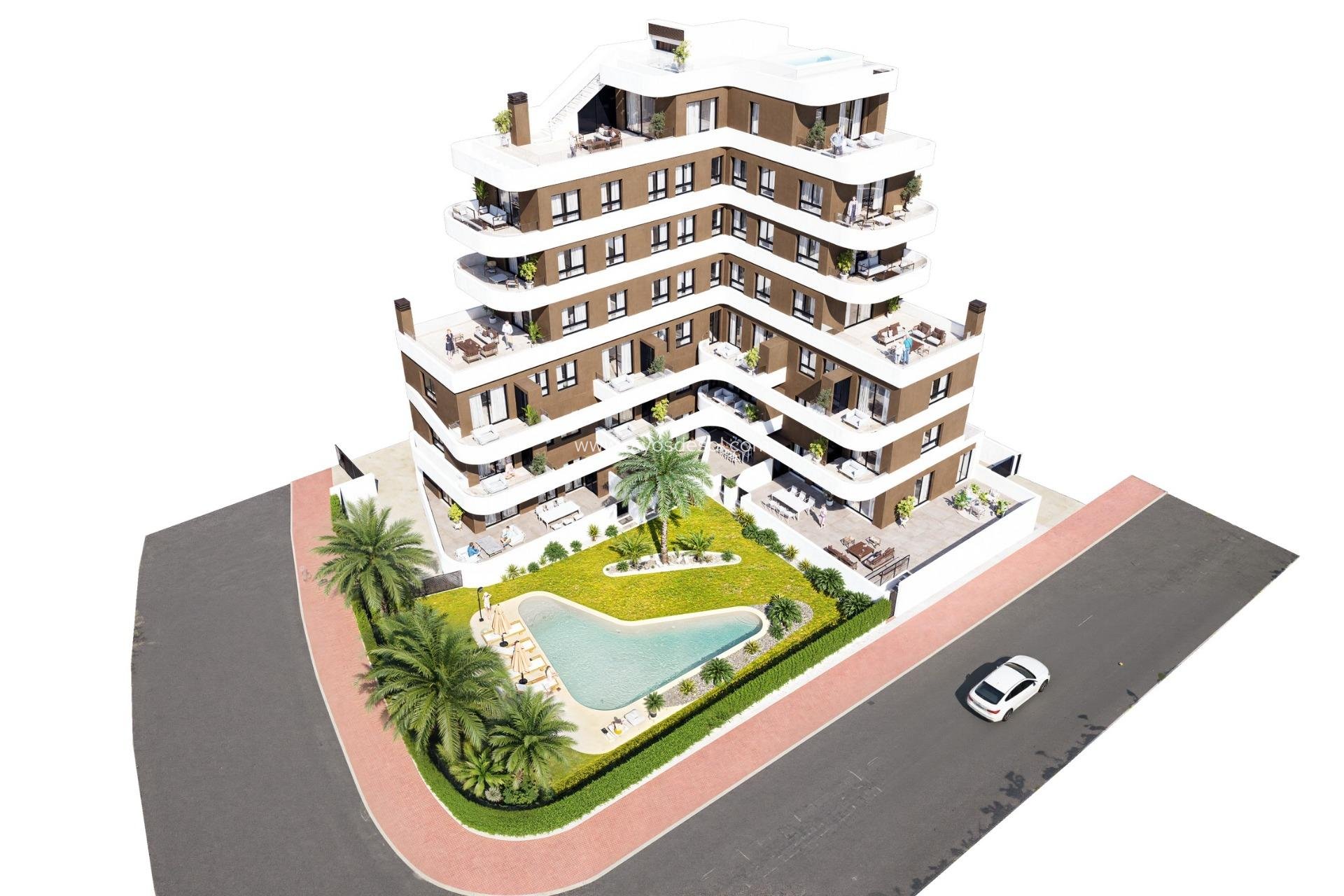 Neue Gebäude - Appartement - Guardamar del Segura - Camino del Puerto