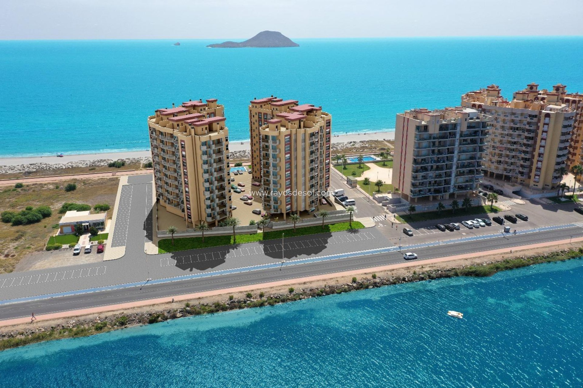 Neue Gebäude - Appartement - La Manga del Mar Menor - La Manga