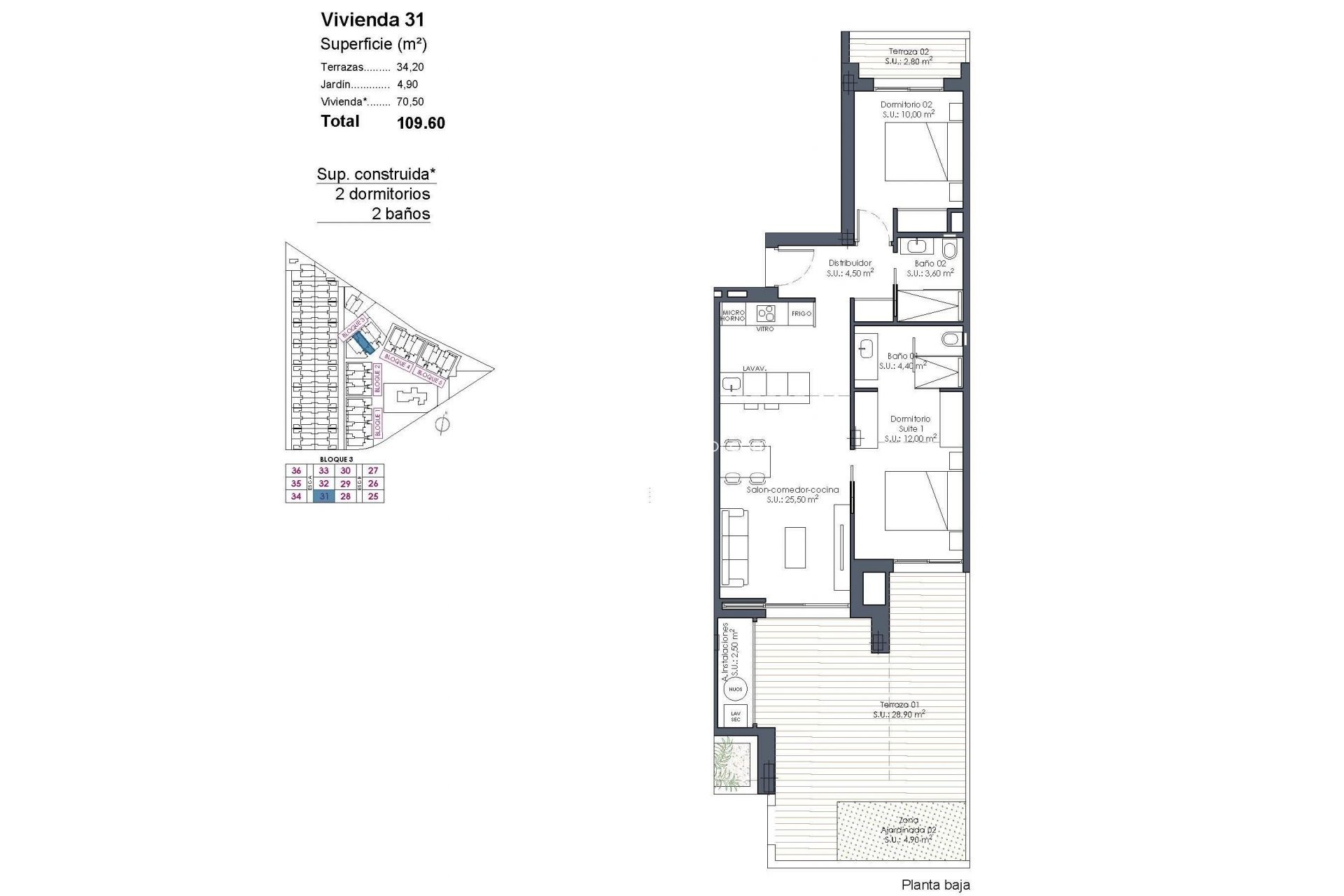 Neue Gebäude - Appartement - Los Alcazares - Serena Golf