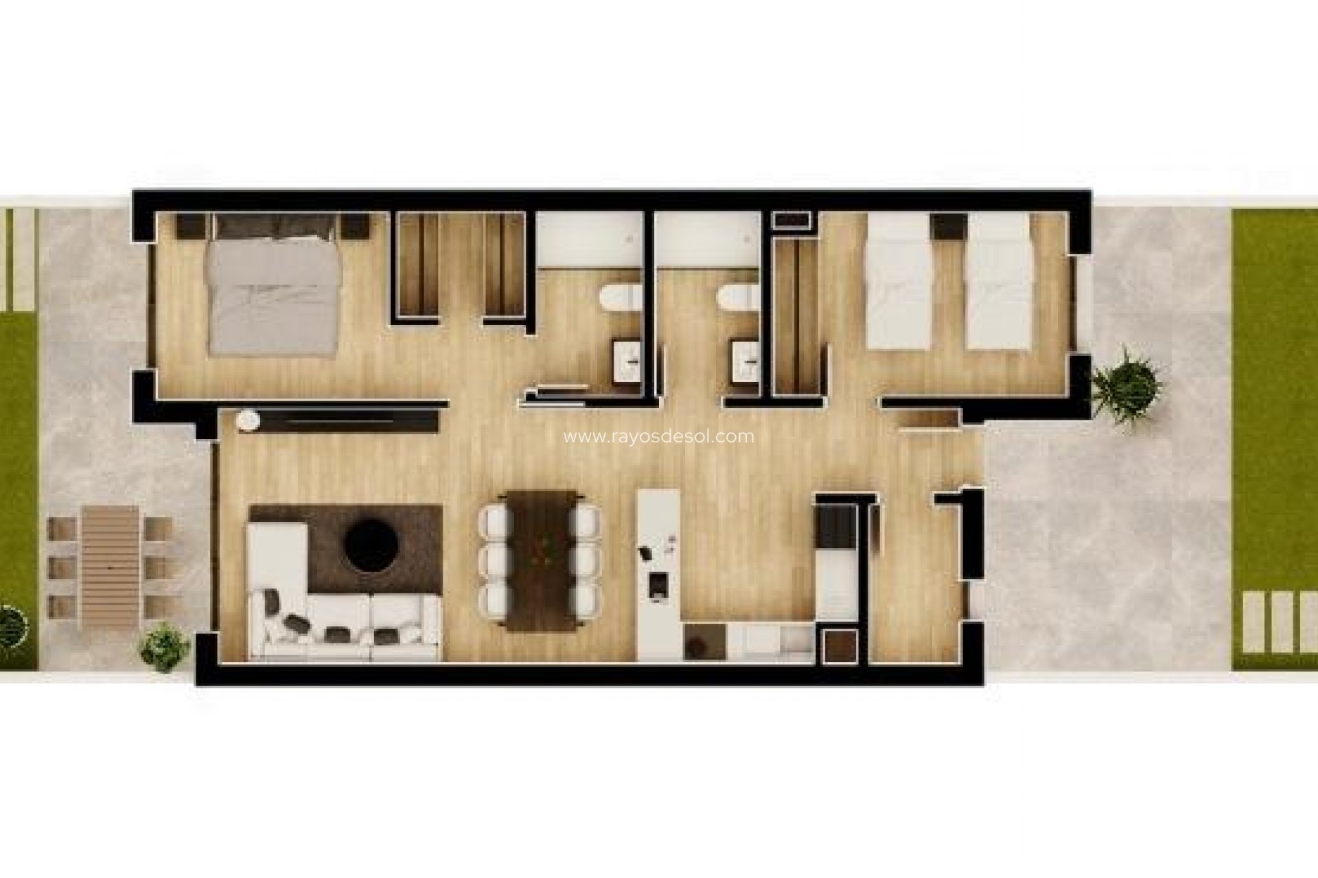 Neue Gebäude - Appartement - Monforte del Cid - Alenda Golf