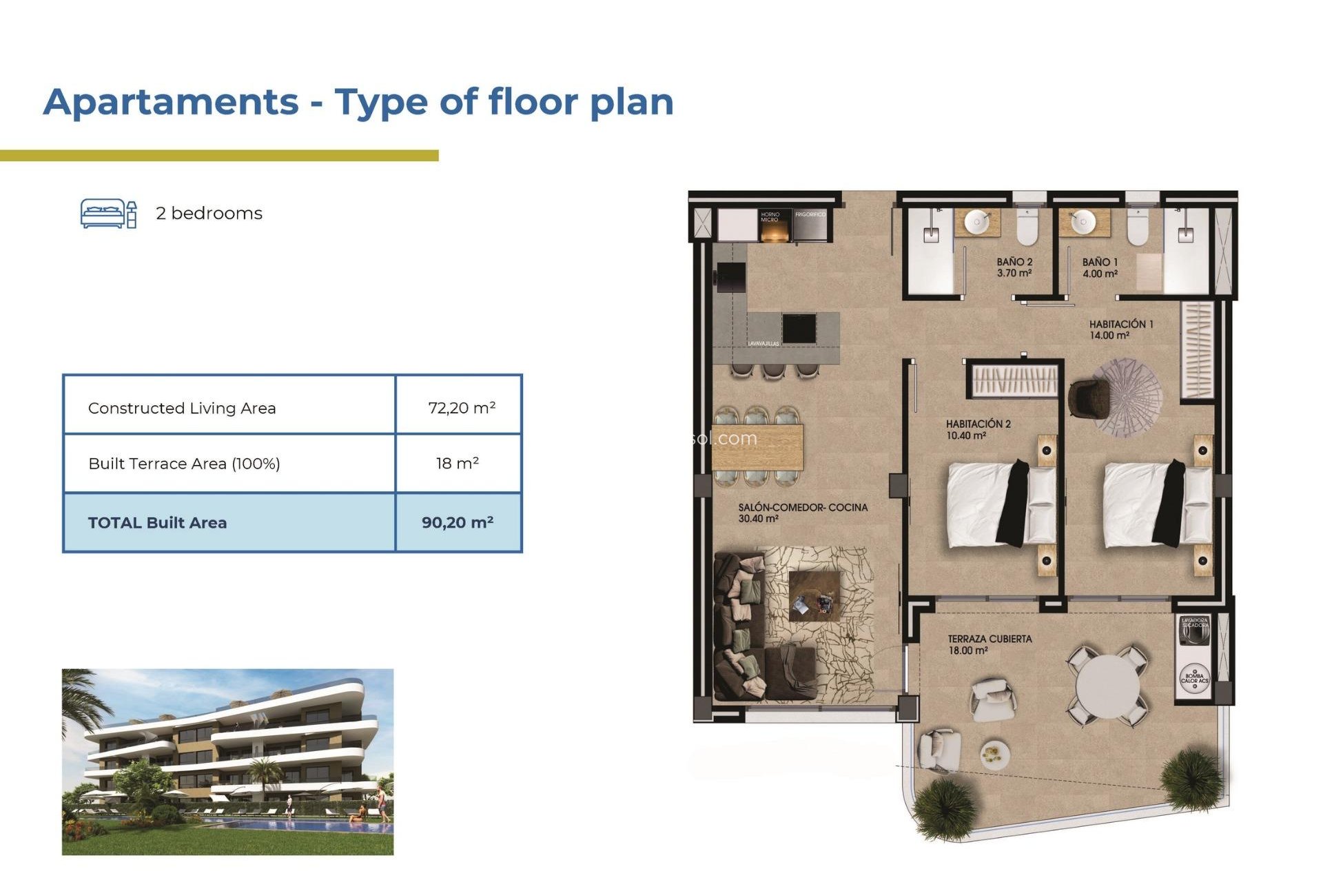 Neue Gebäude - Appartement - Orihuela Costa - Punta Prima