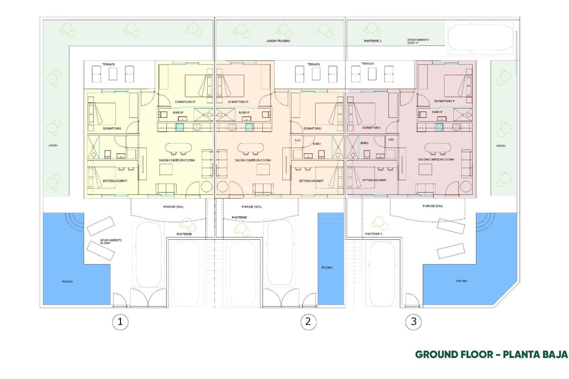 Neue Gebäude - Appartement - Pilar de la Horadada - parques de Andromeda