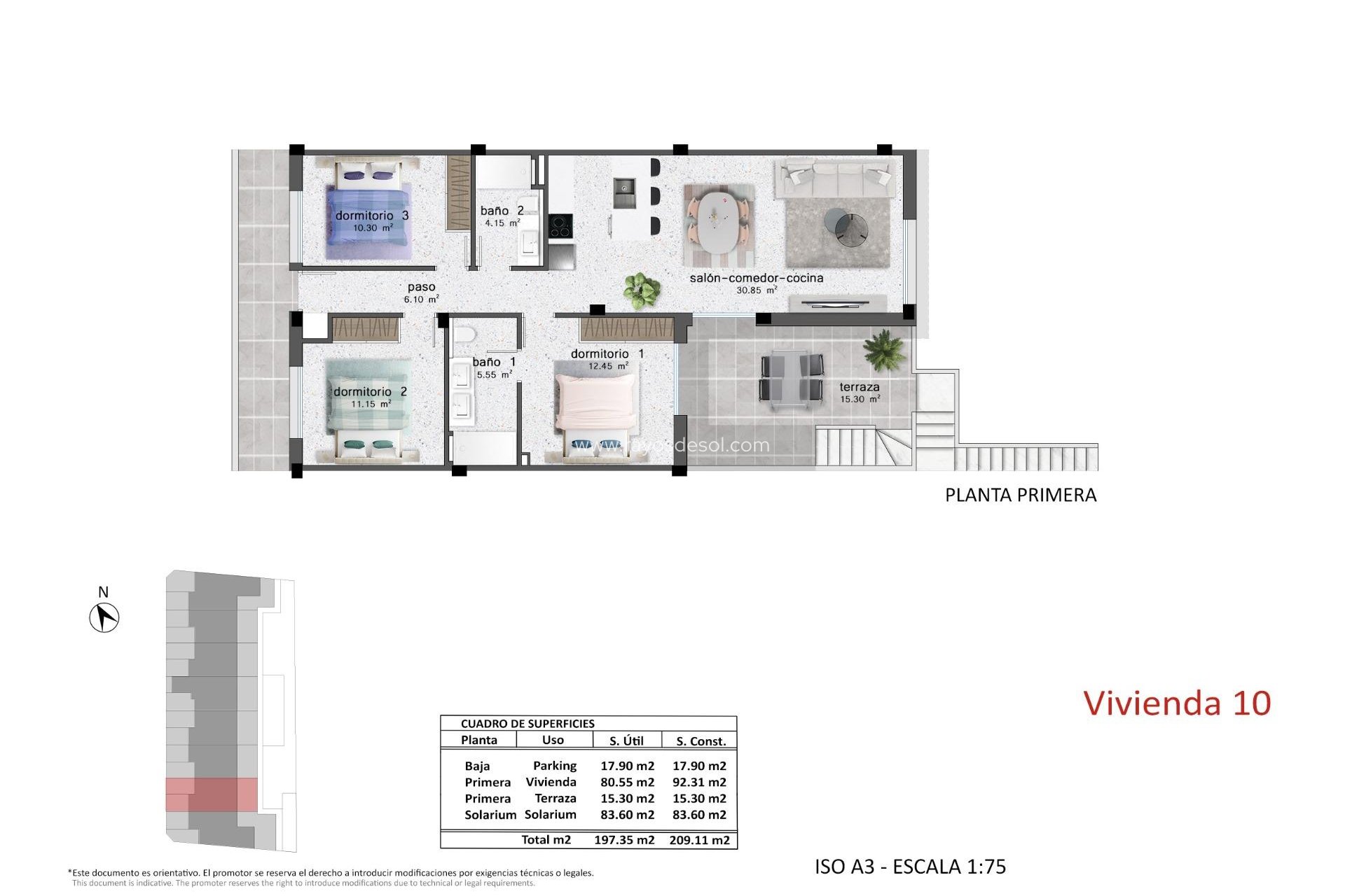 Neue Gebäude - Appartement - Pilar de la Horadada - Polígono Industrial Zona Raimundo Bened