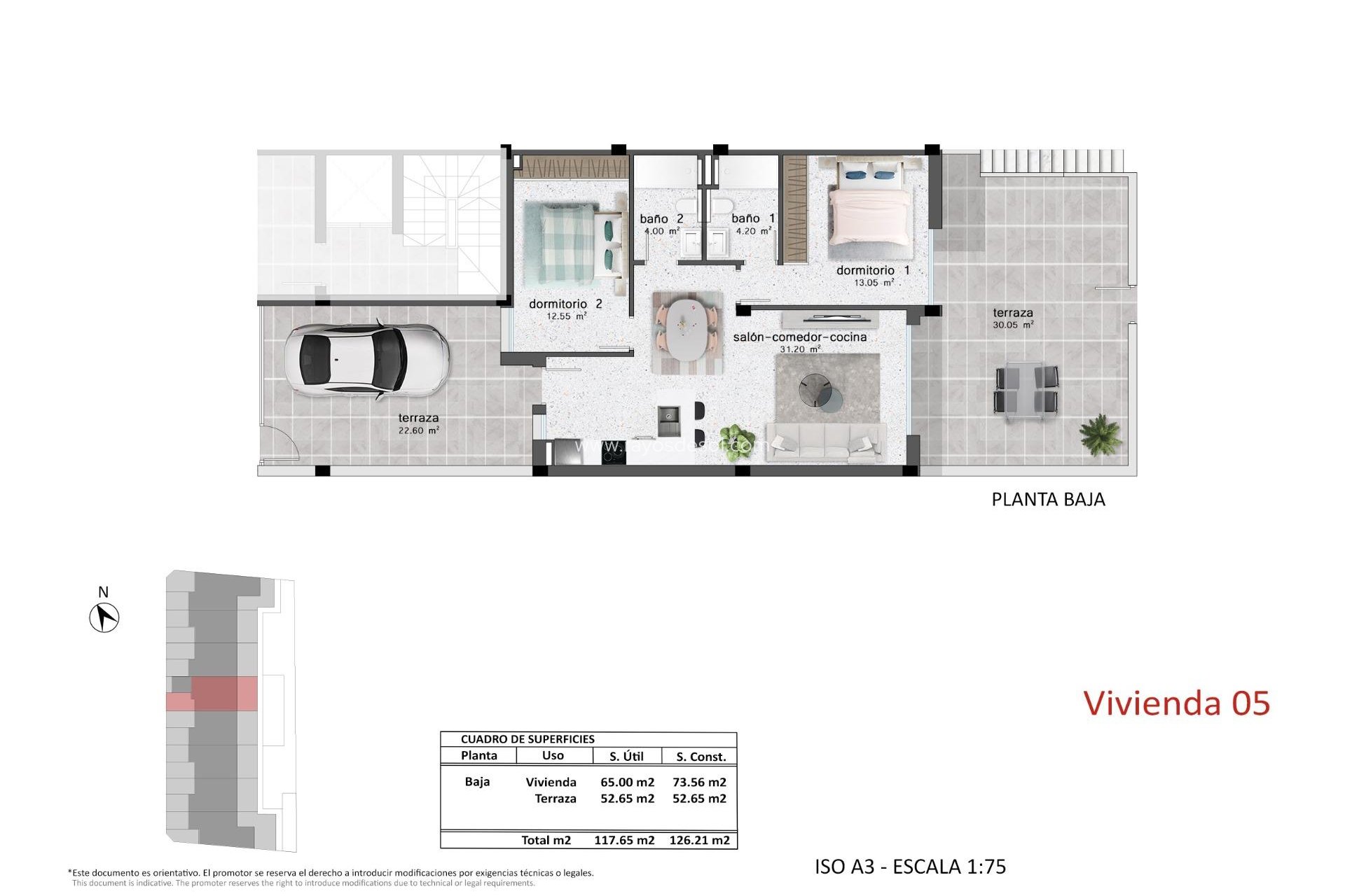 Neue Gebäude - Appartement - Pilar de la Horadada - Polígono Industrial Zona Raimundo Bened