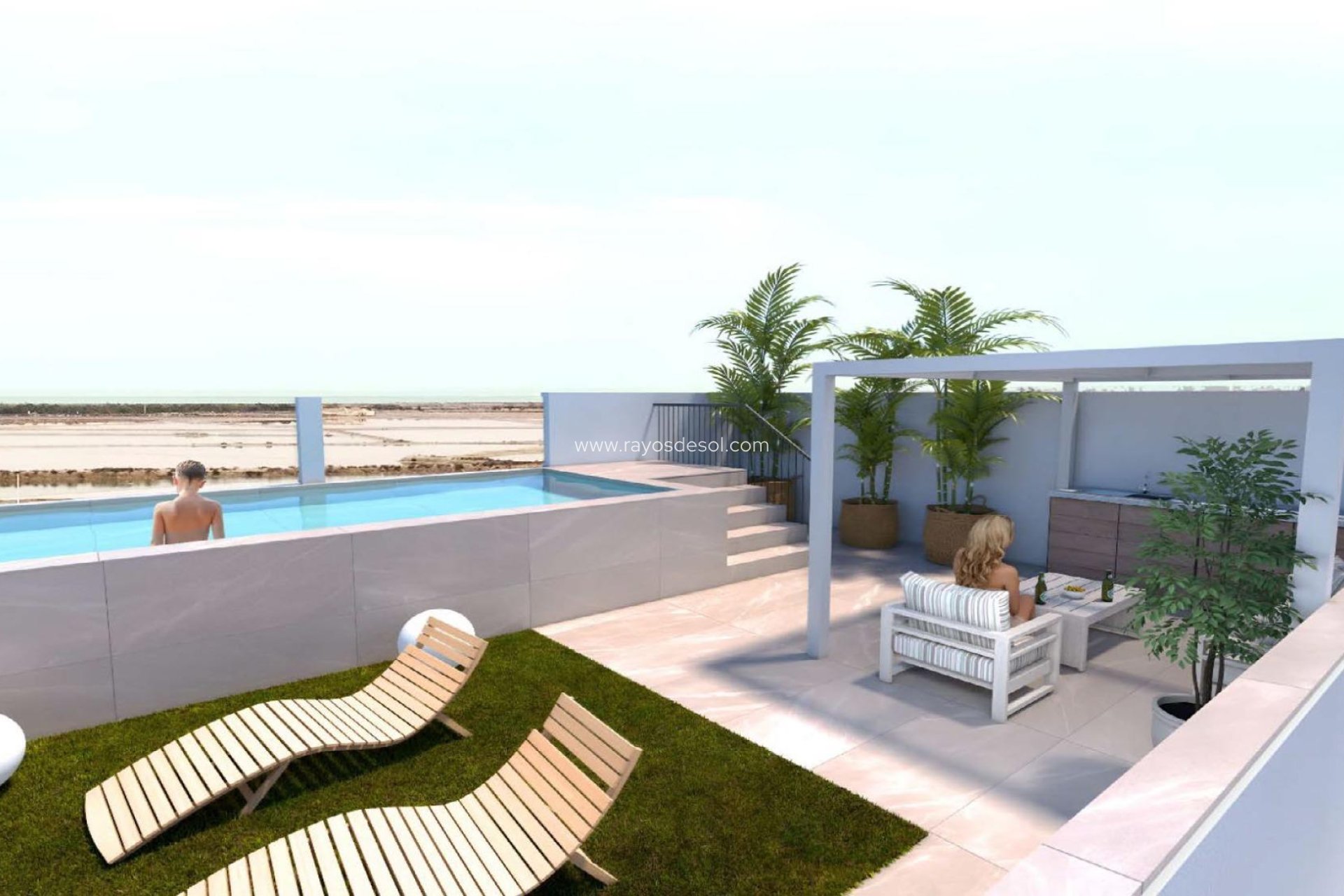 Neue Gebäude - Appartement - San Pedro del Pinatar - Lo Pagan