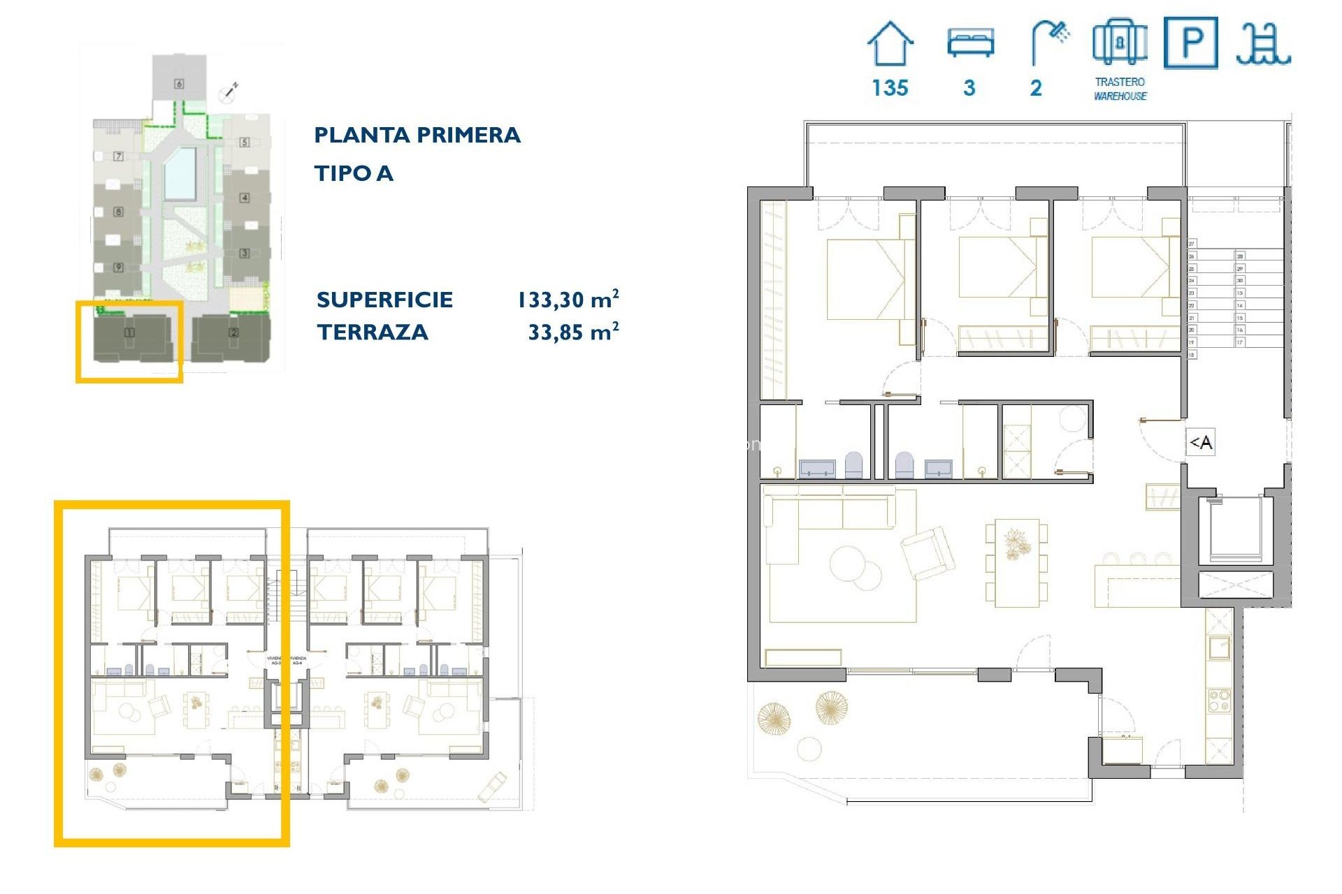 Neue Gebäude - Appartement - San Pedro del Pinatar - Pueblo