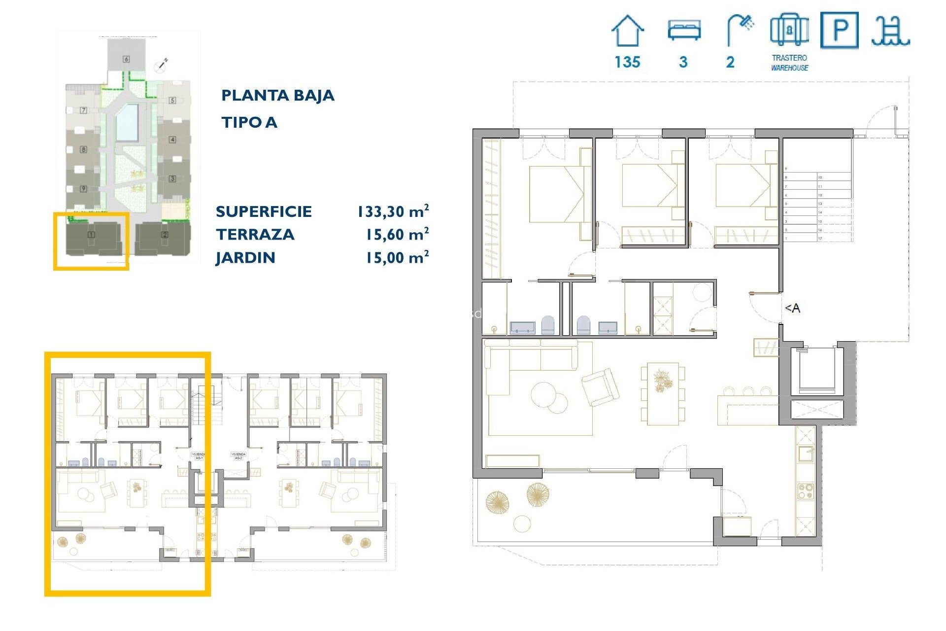 Neue Gebäude - Appartement - San Pedro del Pinatar - Pueblo