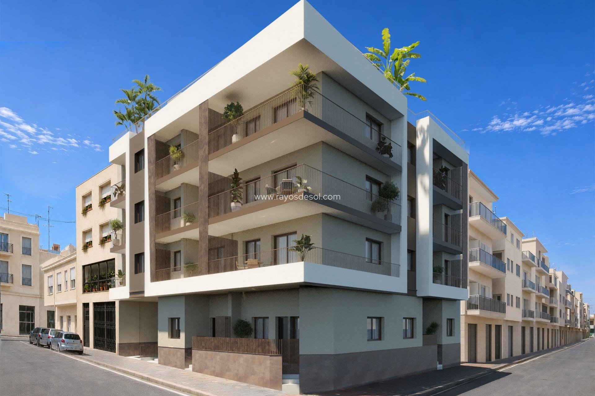 Neue Gebäude - Appartement - Santa Pola - Centro